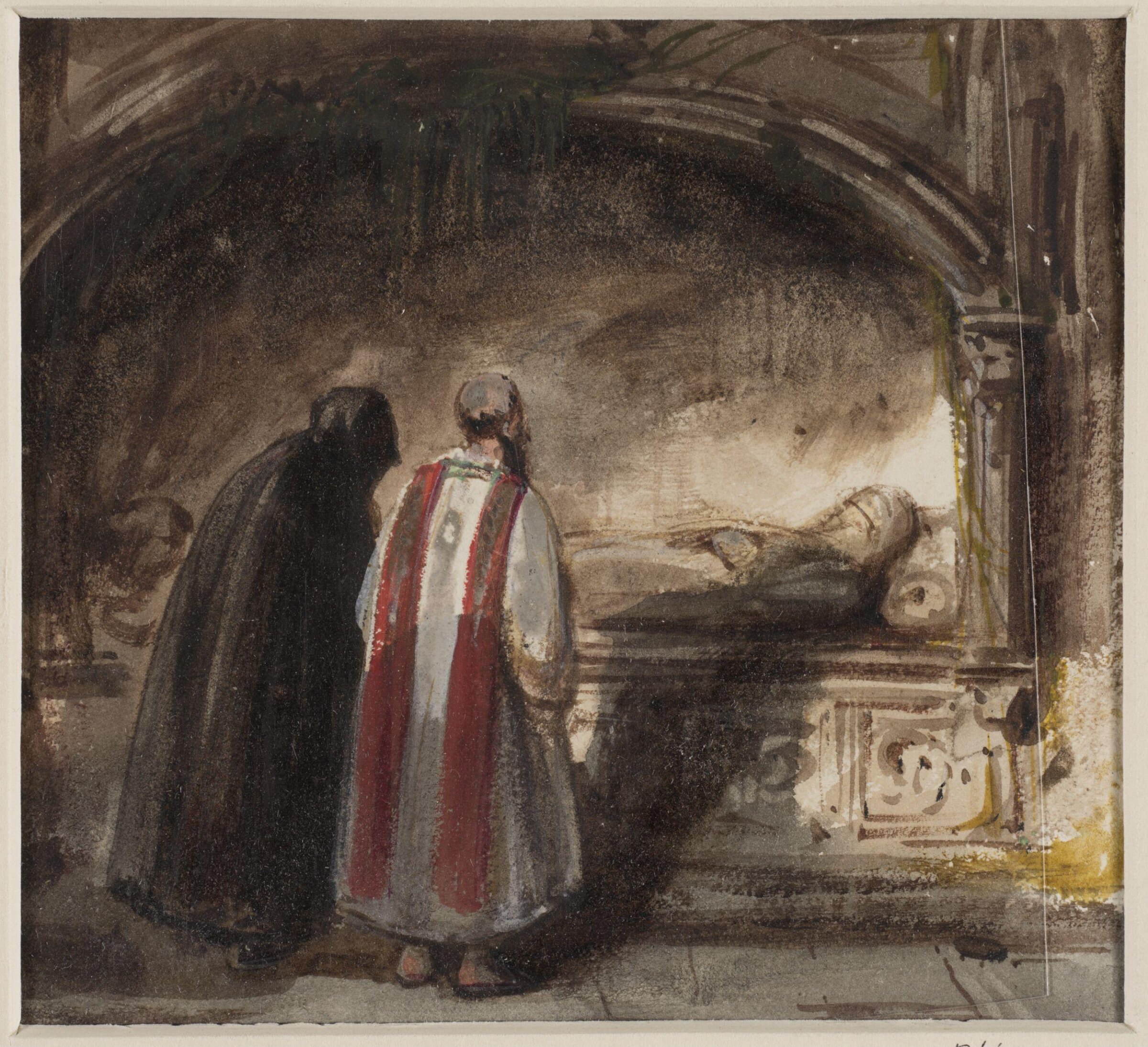 Drawing, Charles Frederick Tomkins, 1798-1844