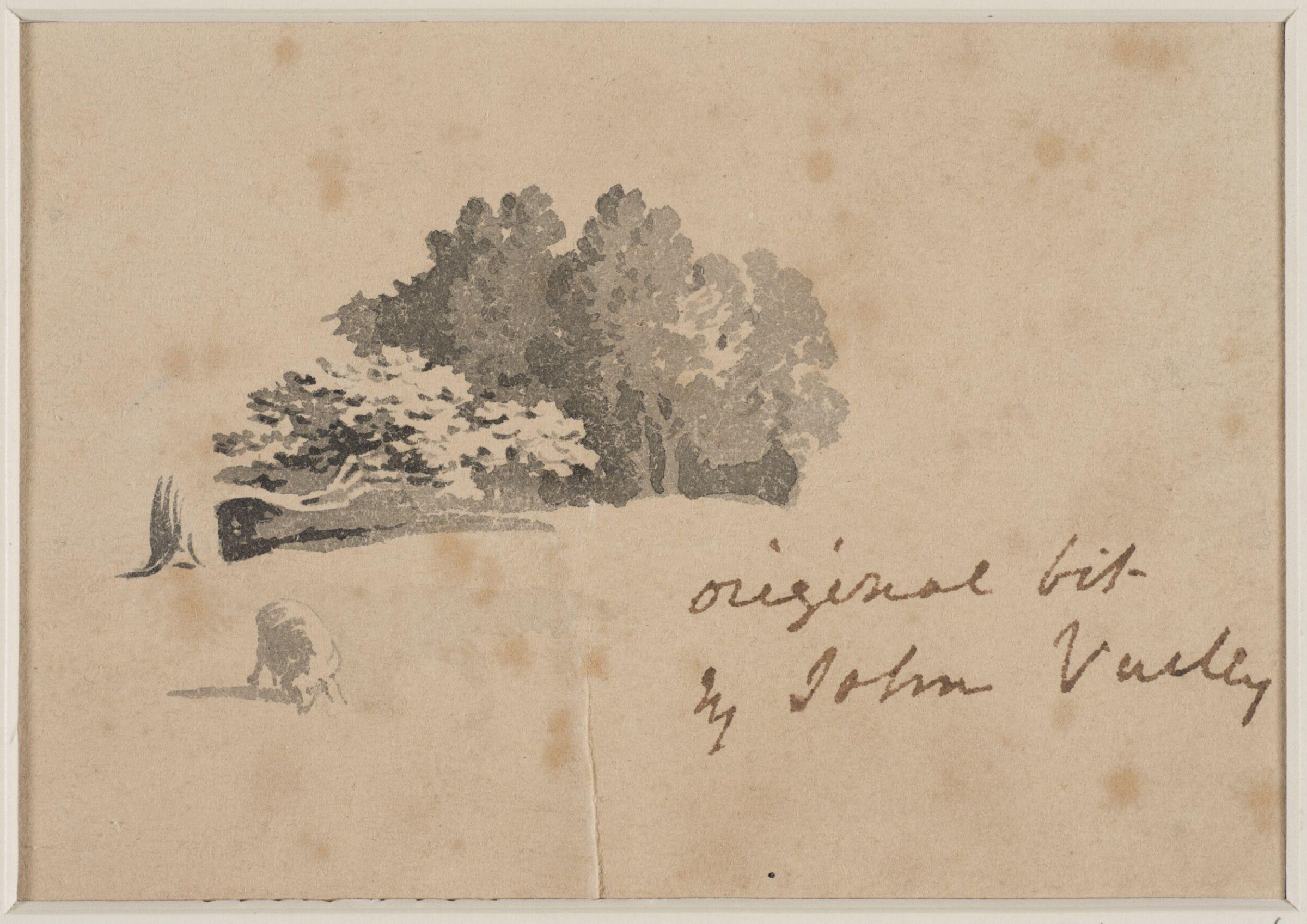 Drawing, John Varley, 1800-25
