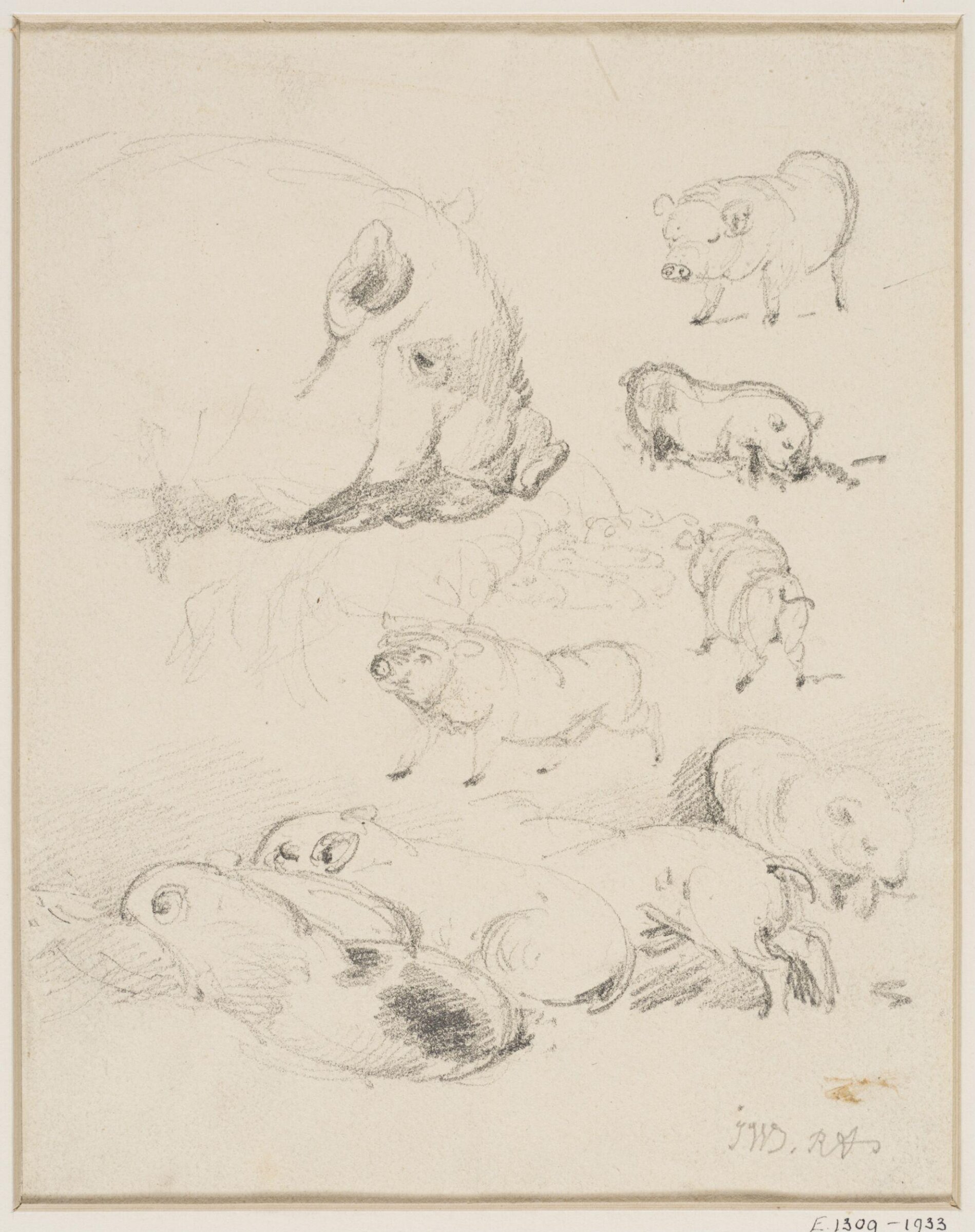 Drawing, James Ward, 1810-25