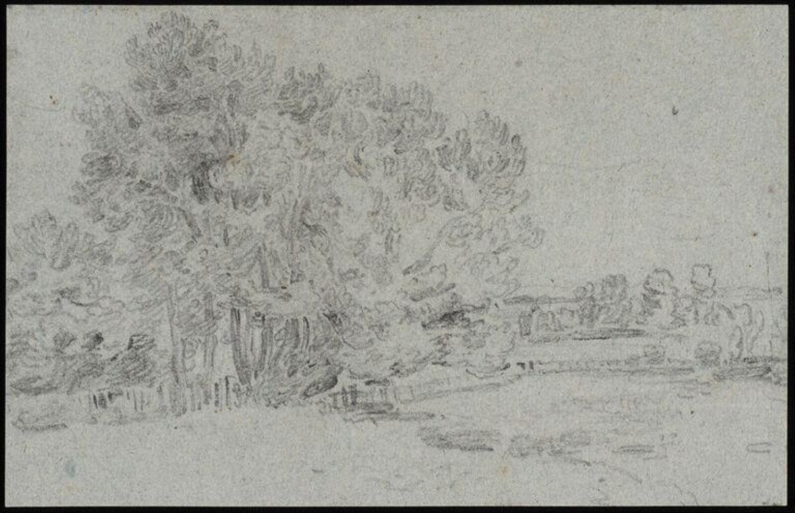 Drawing, John Varley, c. early 19th century