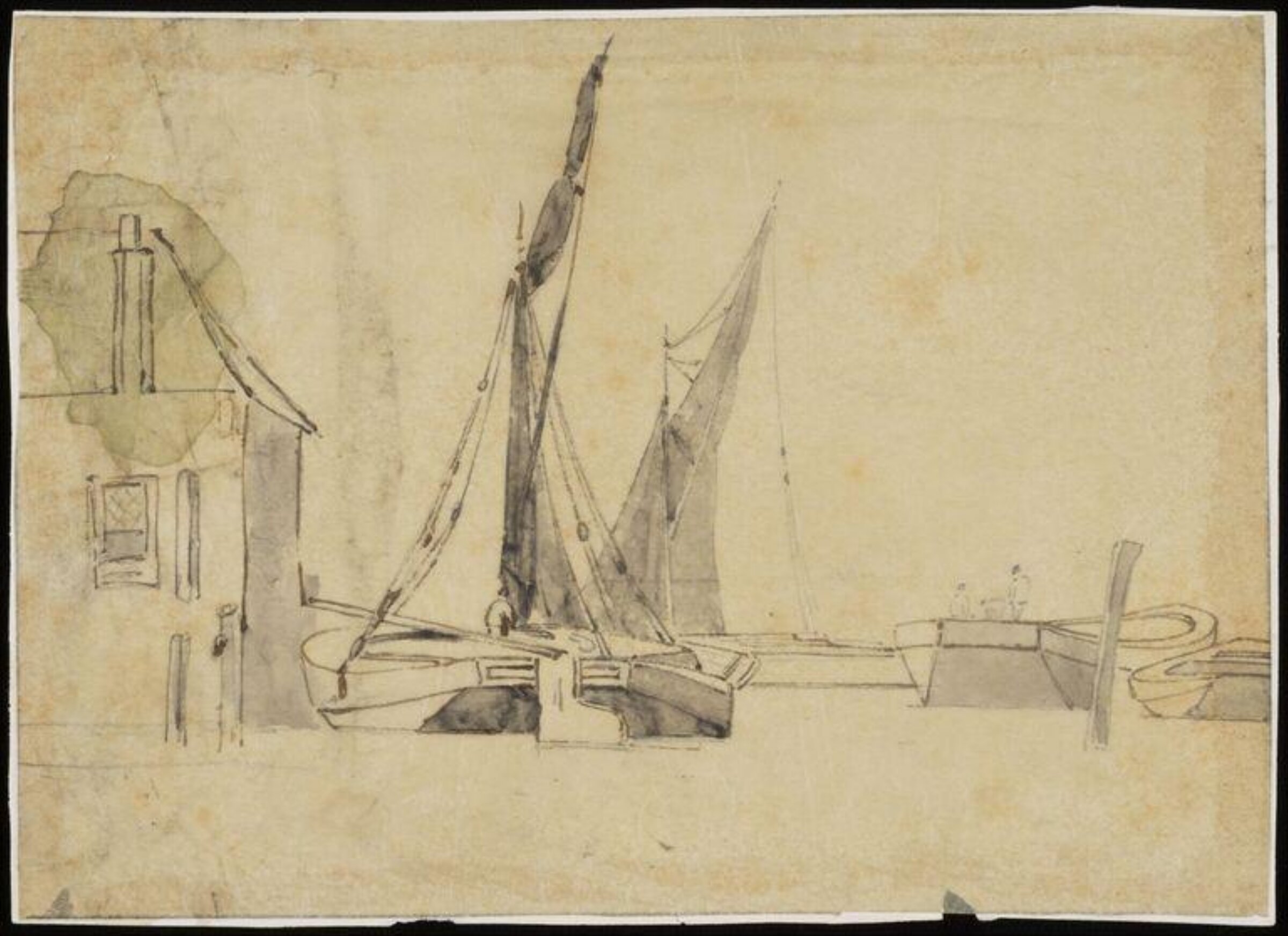 Drawing, John Varley, c. early 19th century