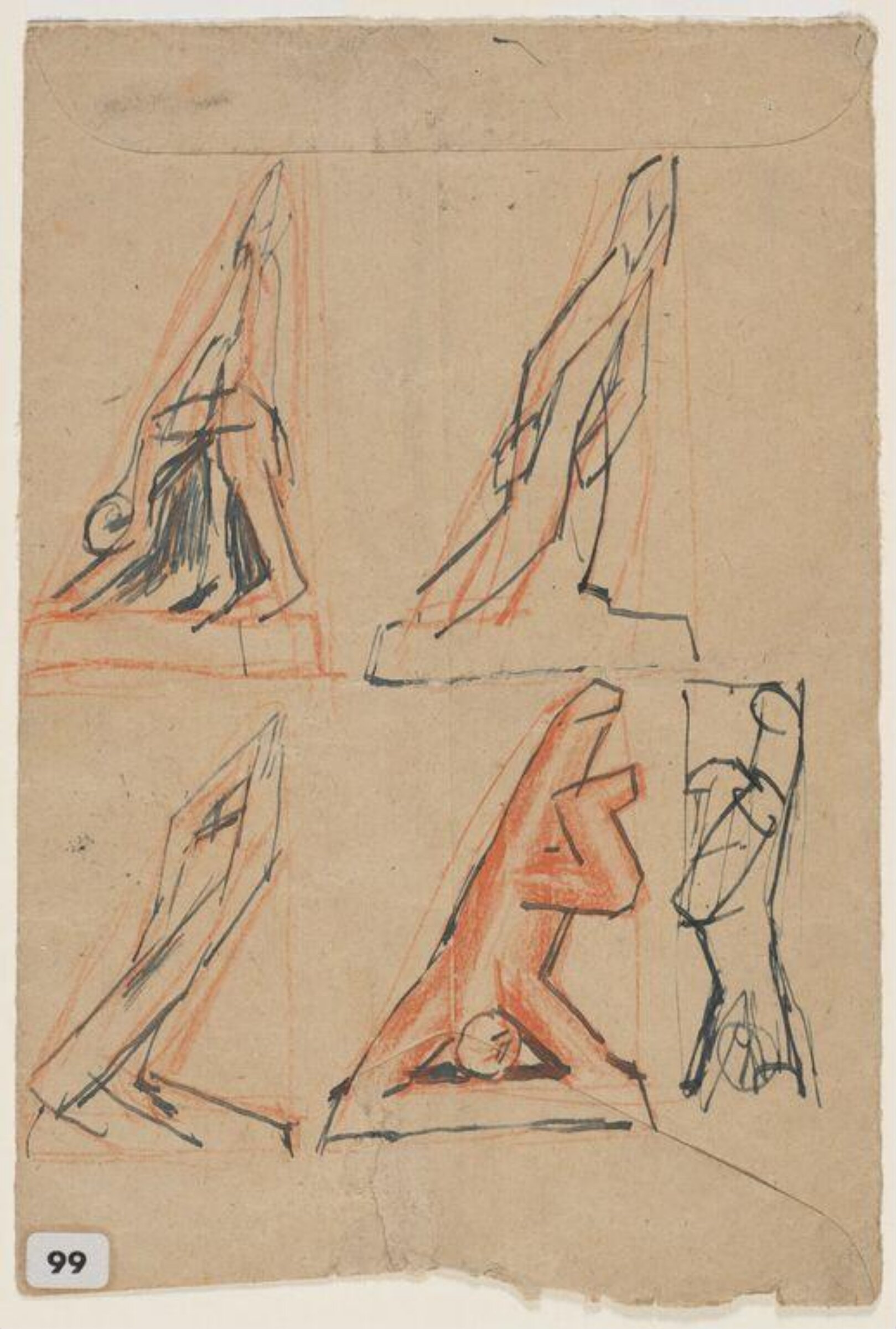 Drawing, Leon Underwood