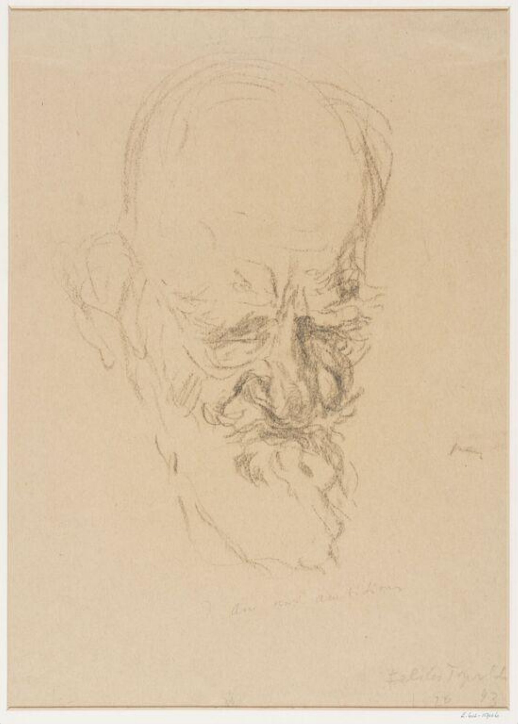 George Bernard Shaw, Feliks Topolski, 1943