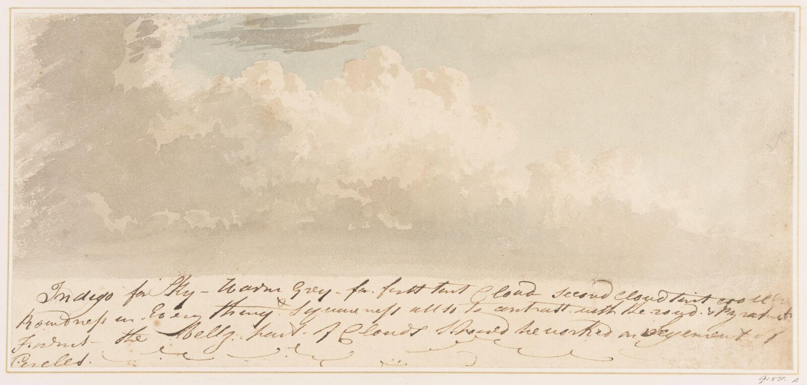 Drawing, William Fleetwood Varley, ca. early 19th century