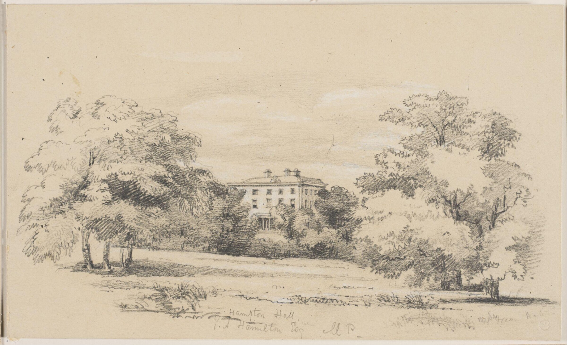 Drawing, William Louis Walton, XIX век
