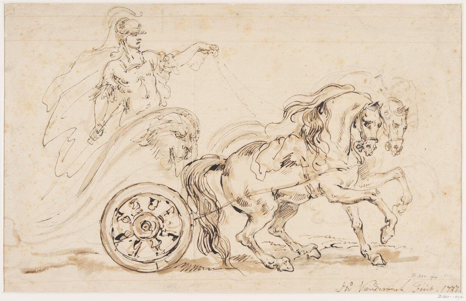 Drawing, 1737