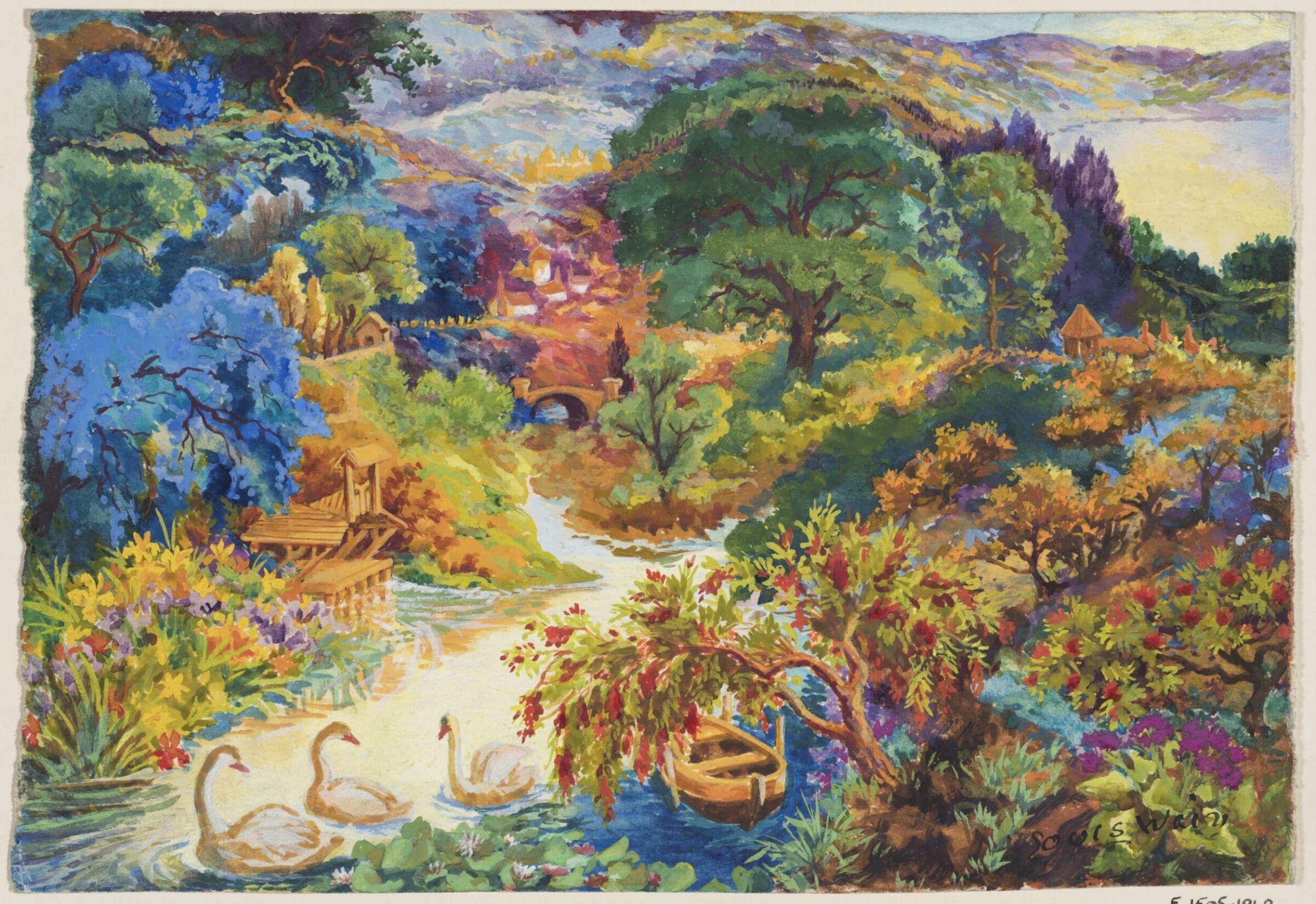 Drawing, Louis Wain, 1860-1939