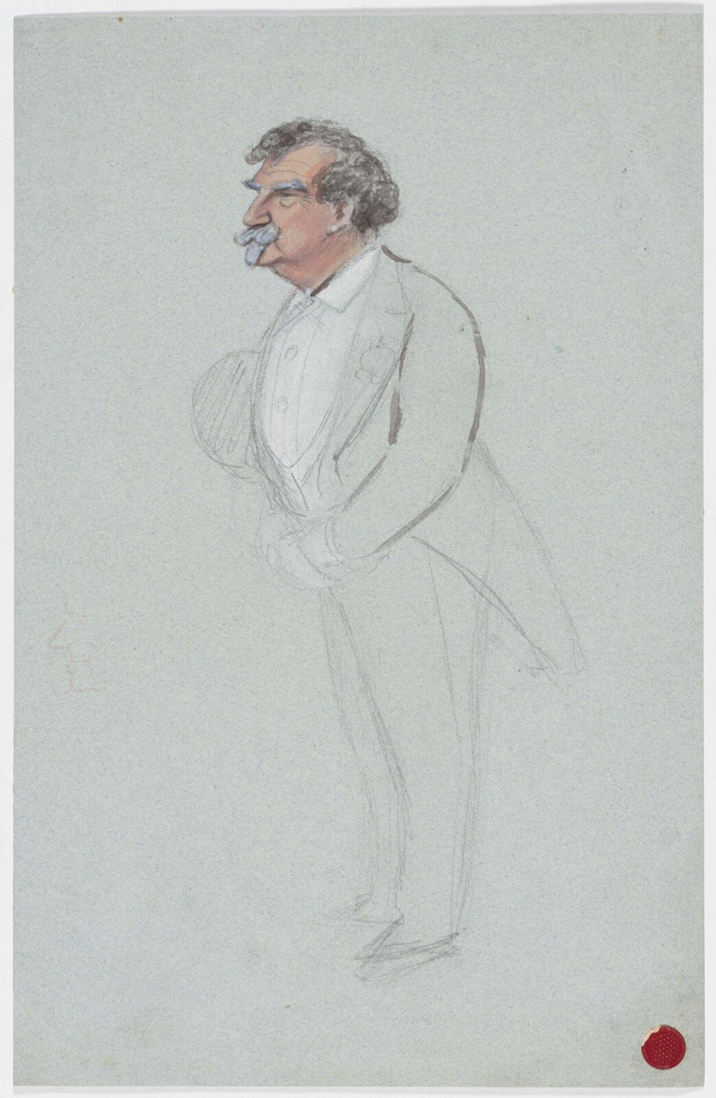 Drawing, Leslie Ward, 1879