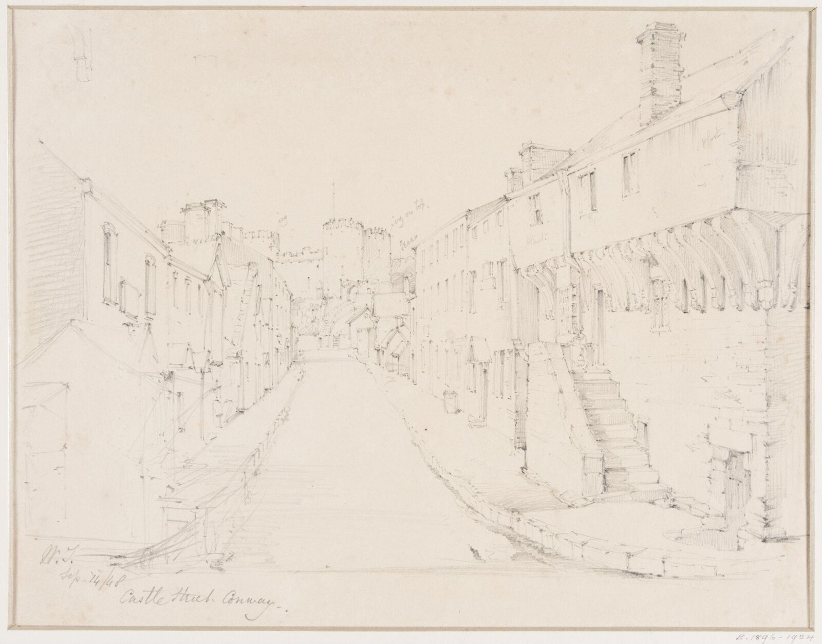 Drawing, William H. Tasker, 14th September 1848