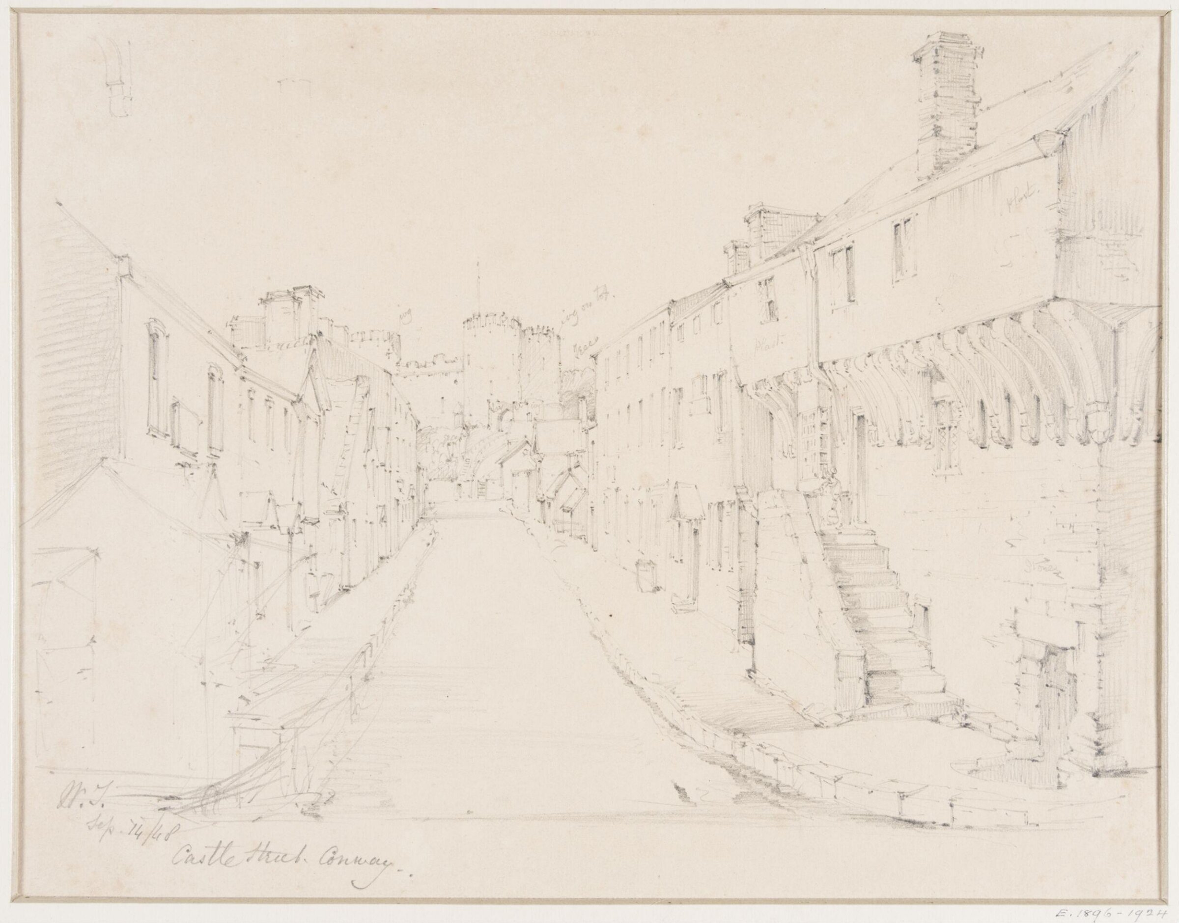 Drawing, William H. Tasker, 14th September 1848
