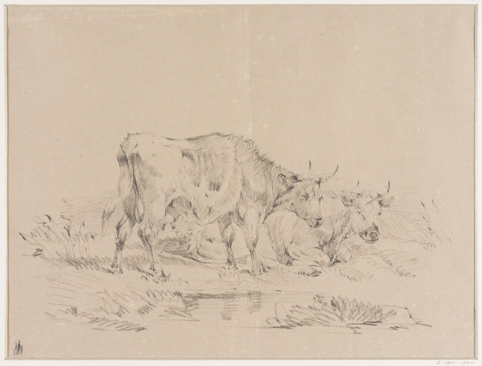 Drawing, William H. Tasker, c.1837