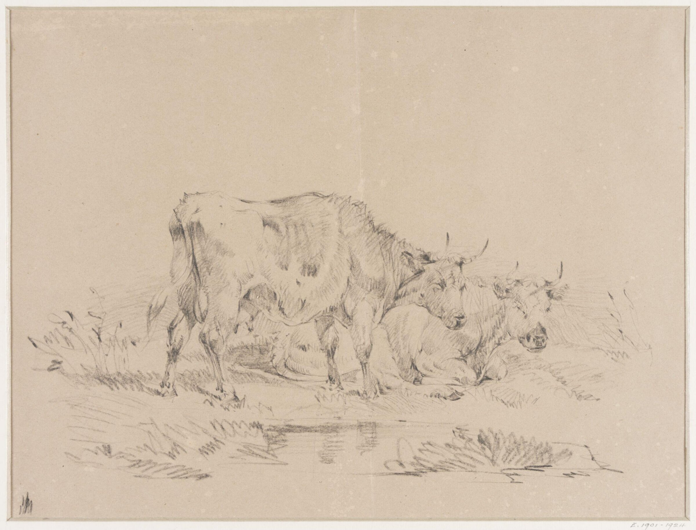 Drawing, William H. Tasker, c.1837
