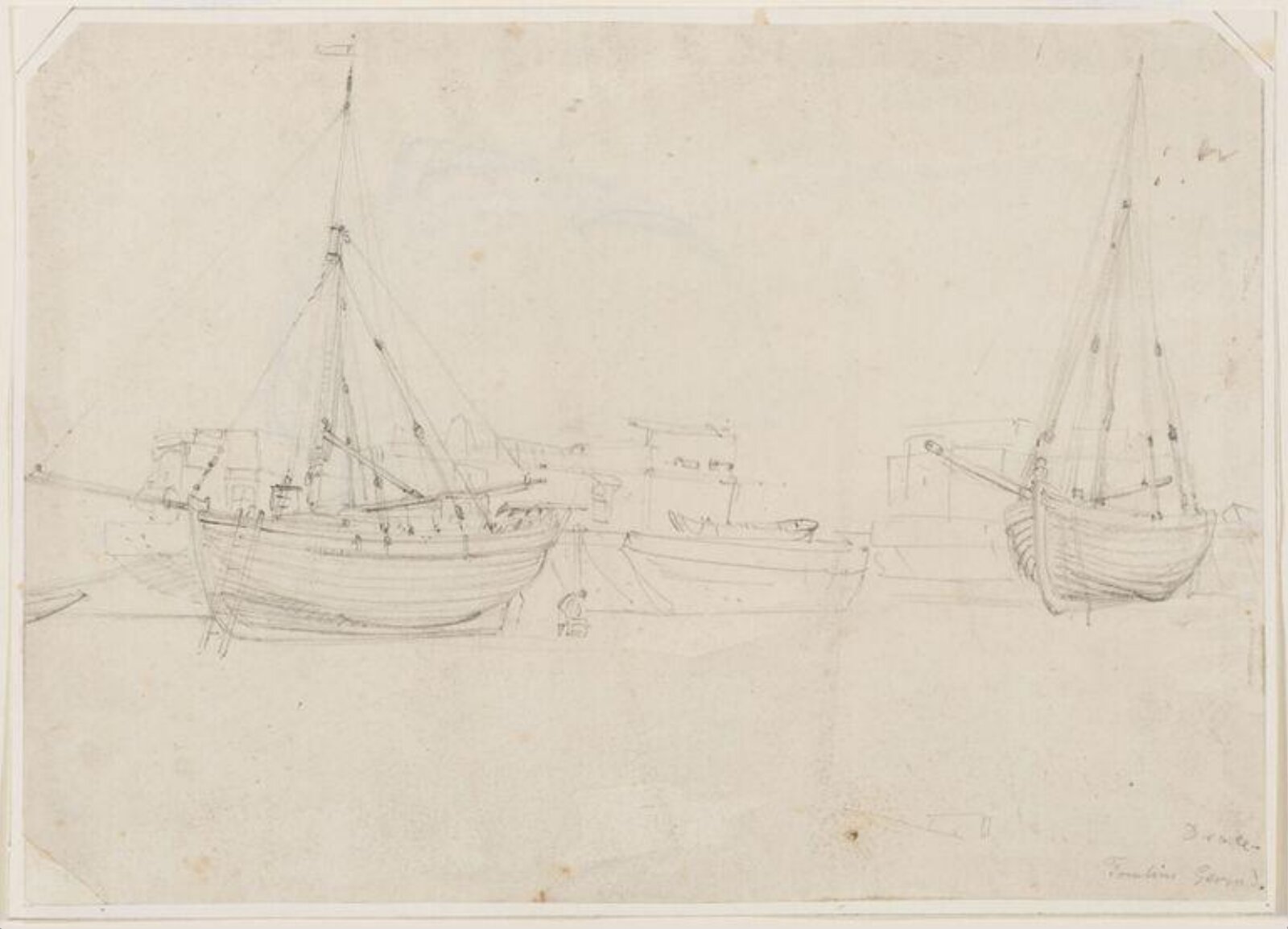 Drawing, John Varley, c. early 19th century