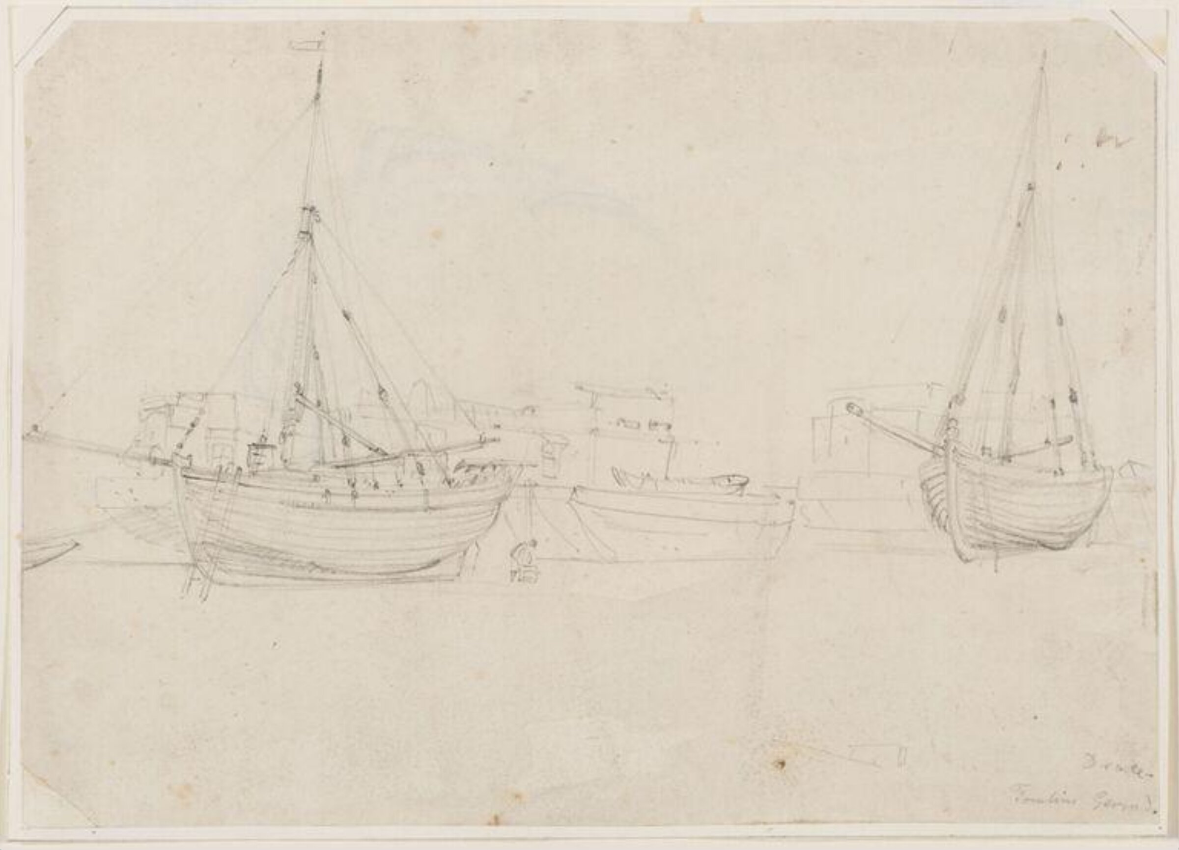 Drawing, John Varley, c. early 19th century