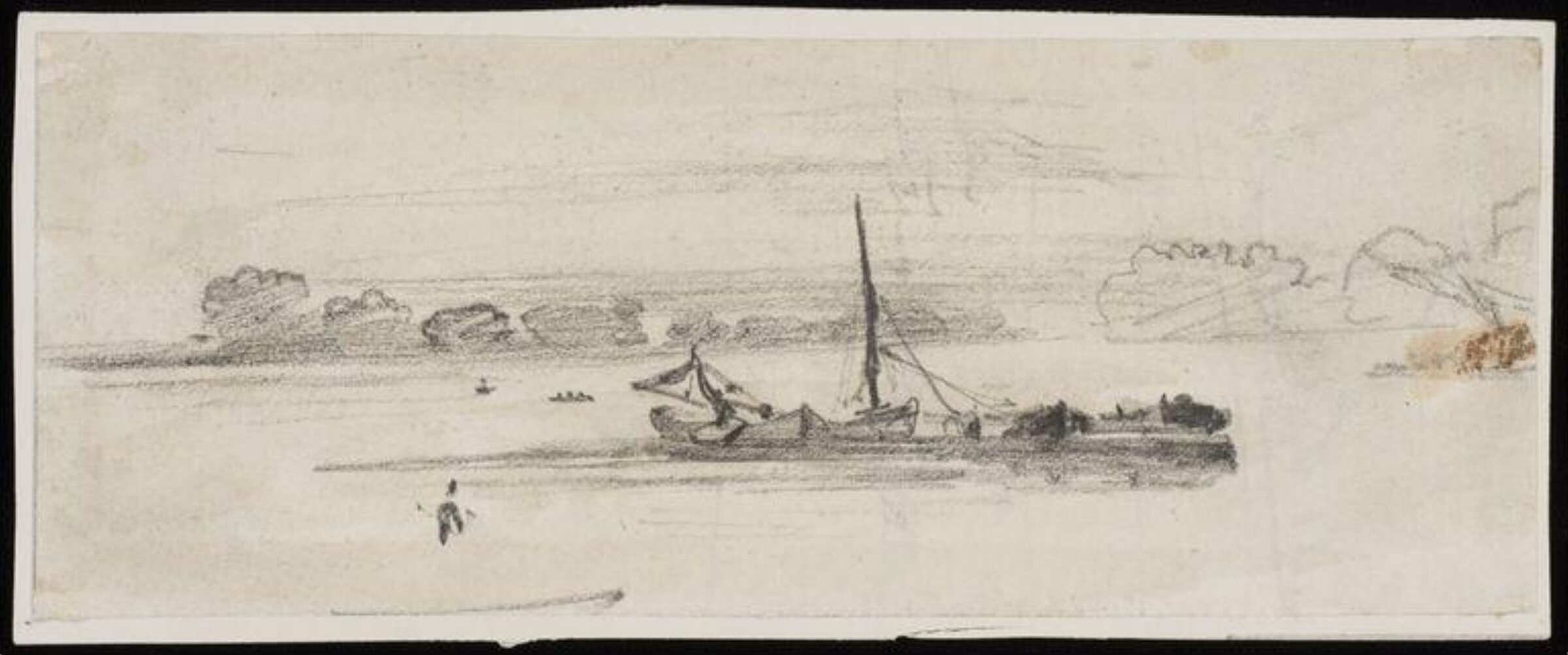 Drawing, John Varley, c. early 19th century