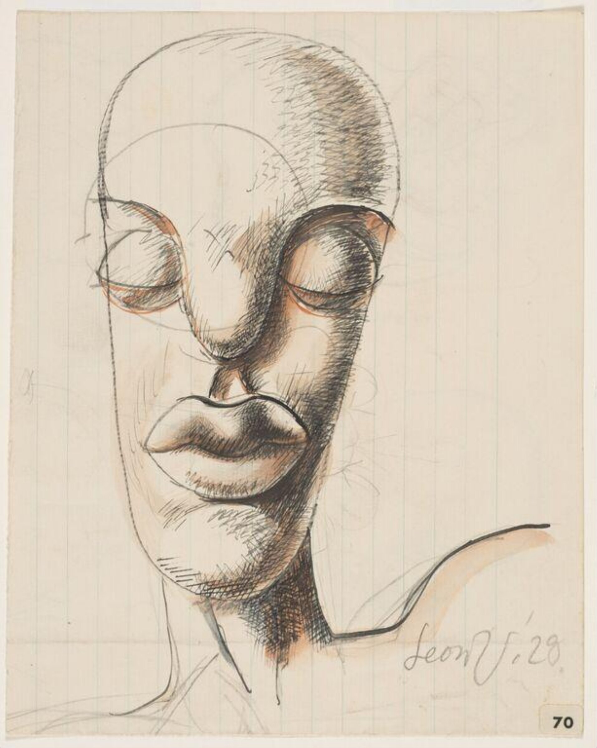 Drawing, Leon Underwood