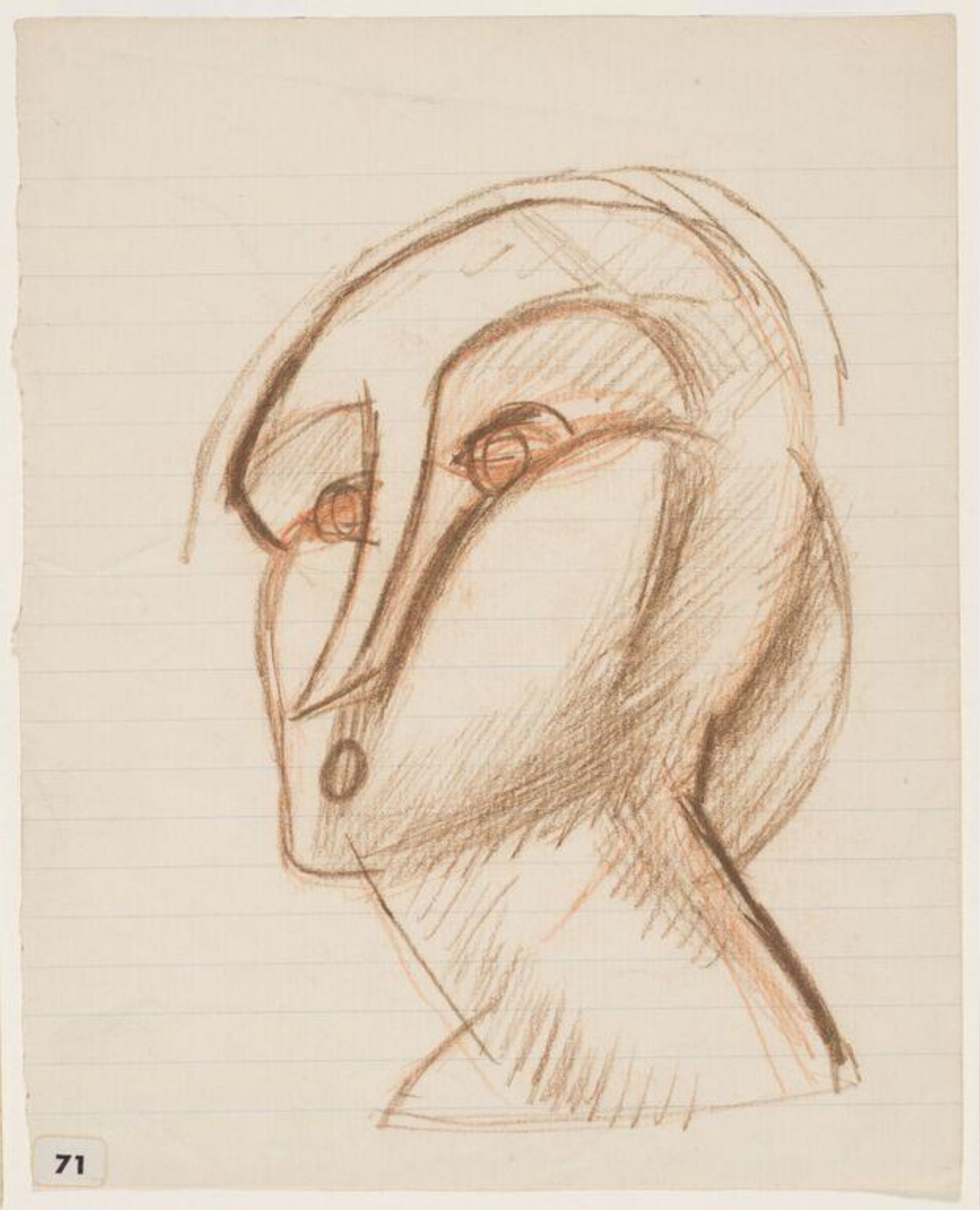 Drawing, Leon Underwood, ca. 1925-30