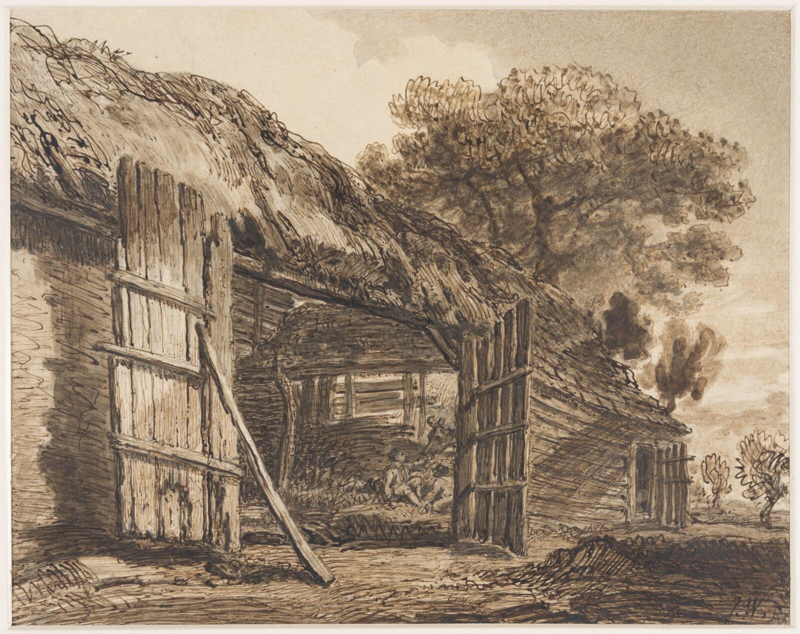 A Study from Nature., Ward