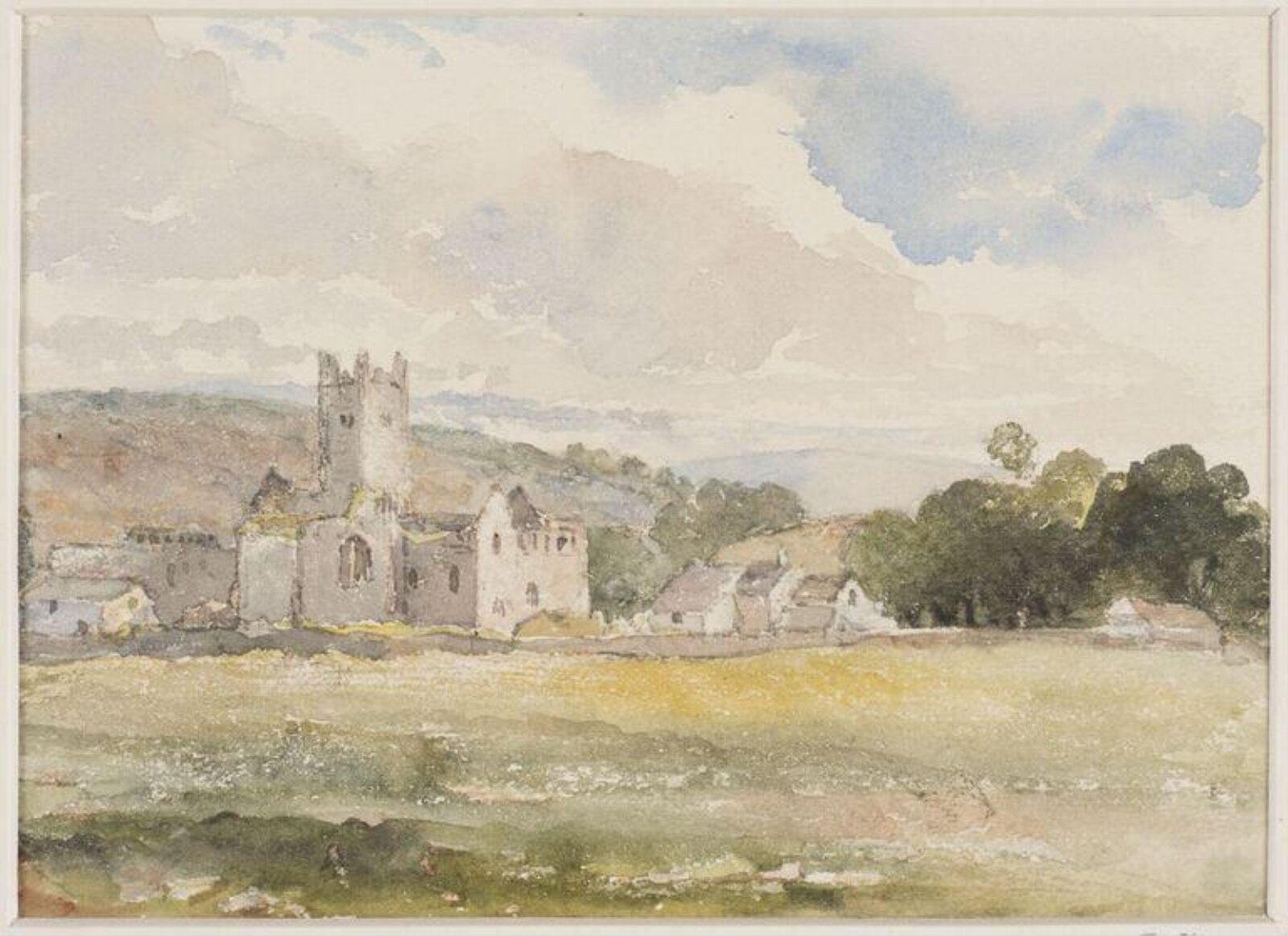 Jerpoint Abbey, William Louis Walton, c. mid 19th century