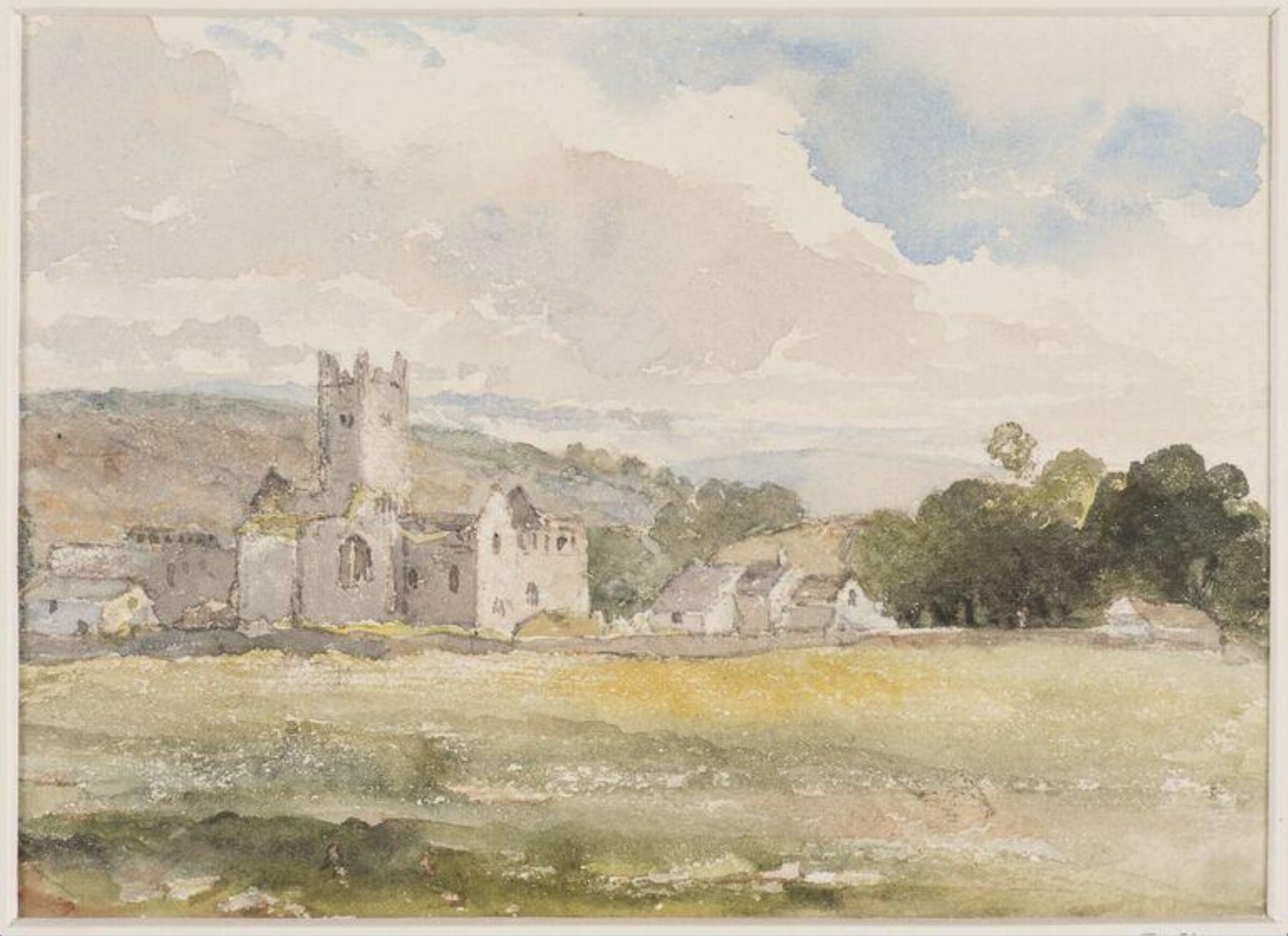 Jerpoint Abbey, William Louis Walton, c. mid 19th century