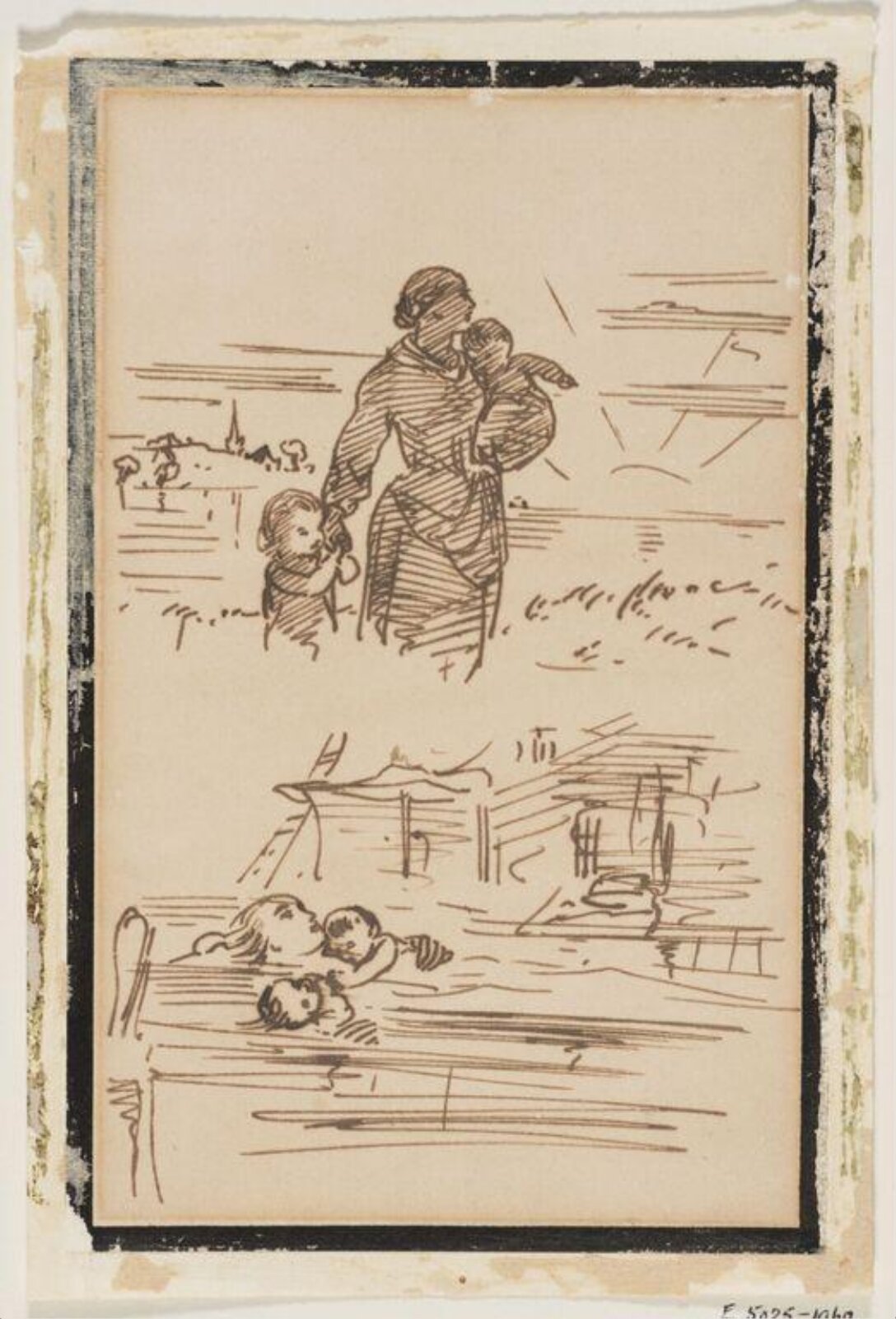 Drawing, Elizabeth Fox Tucket