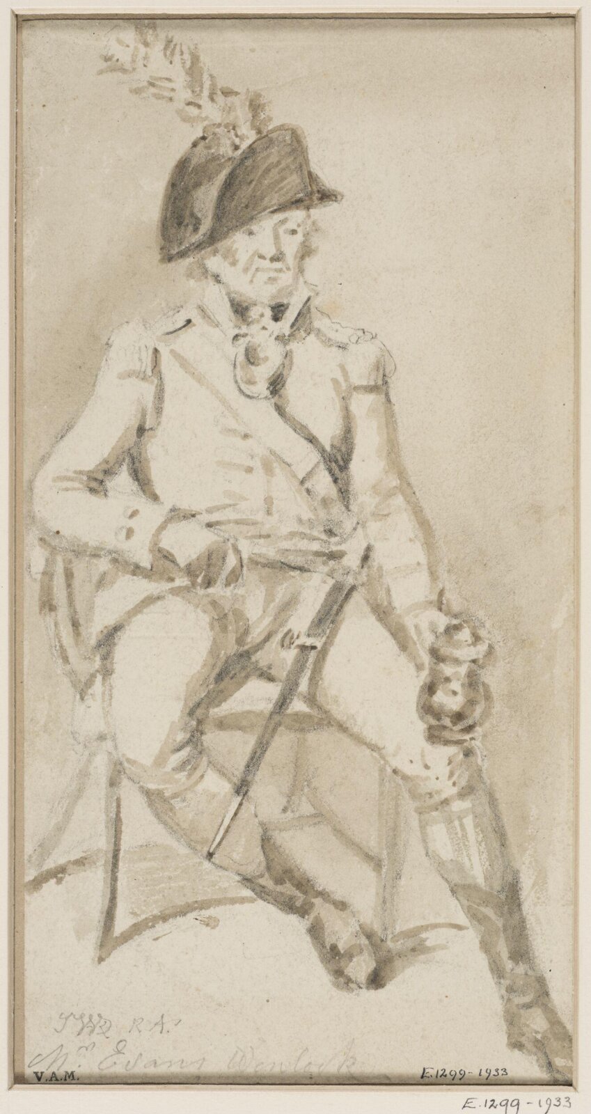 Drawing, James Ward, first quarter 19th century