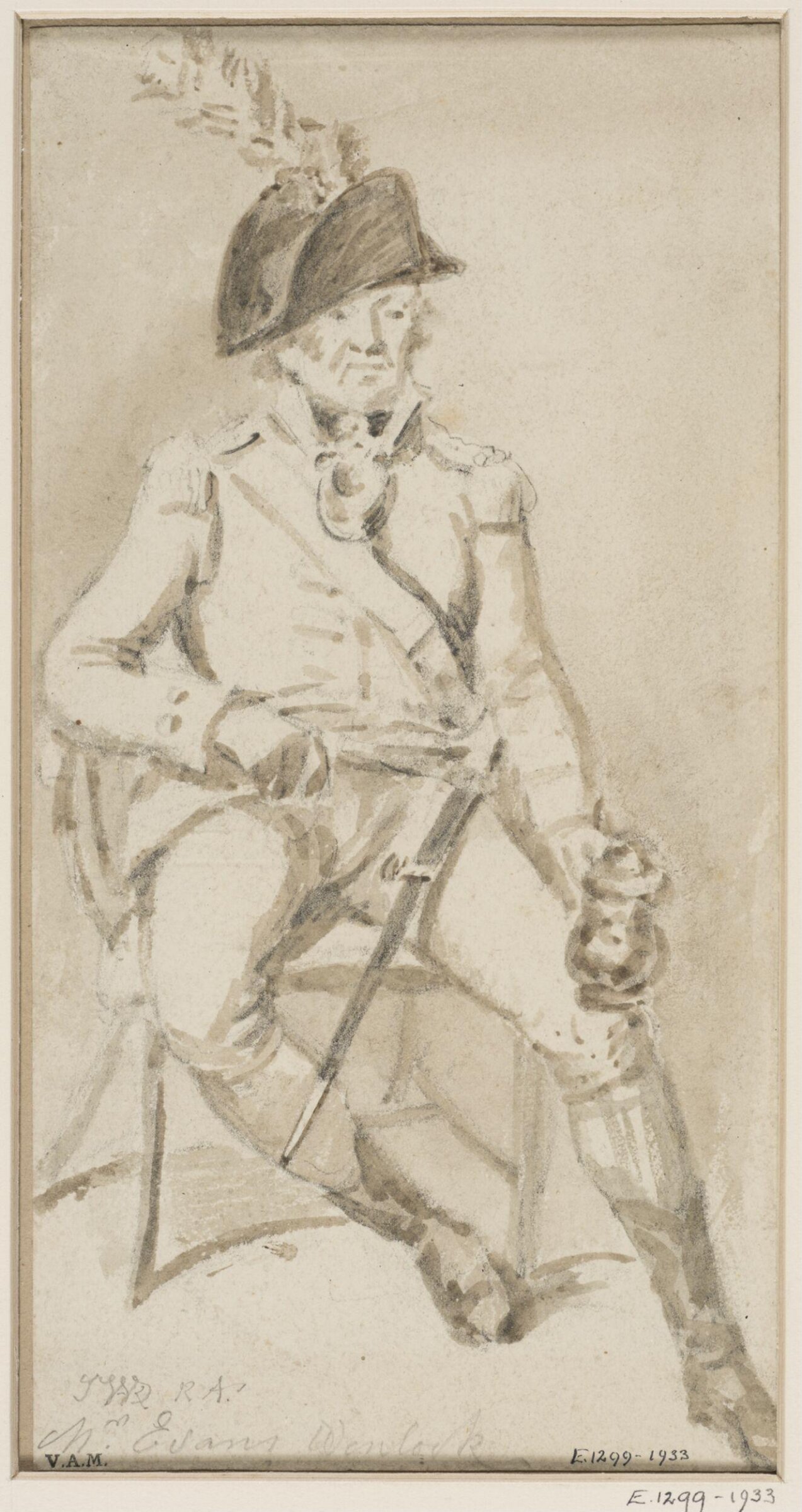 Drawing, James Ward, first quarter 19th century