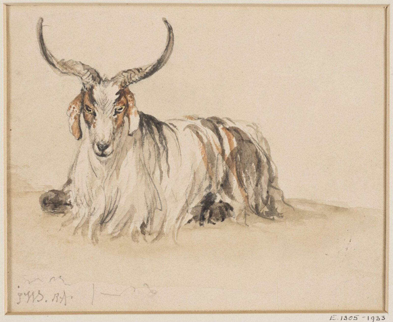 Watercolour drawing, James Ward, 1810-25