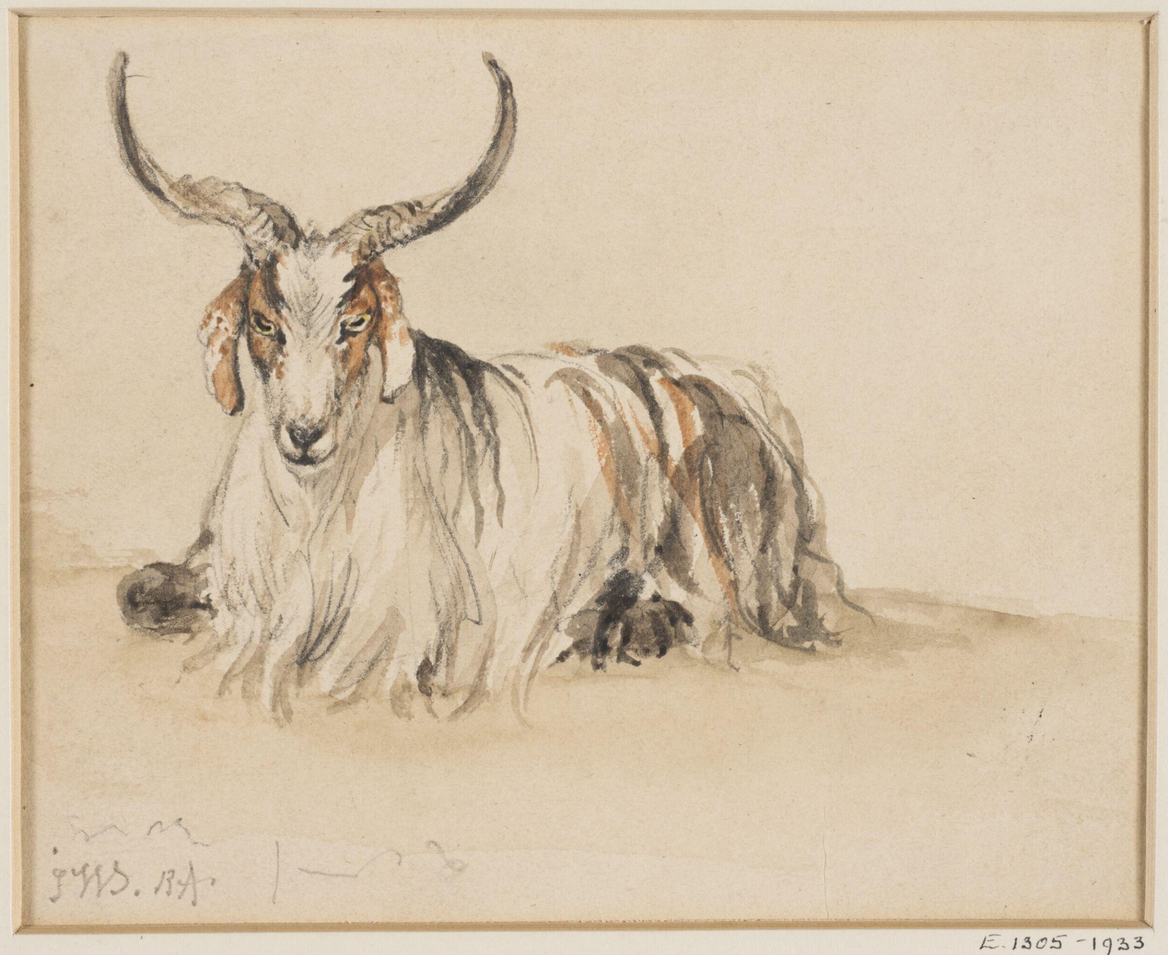 Watercolour drawing, James Ward, 1810-25
