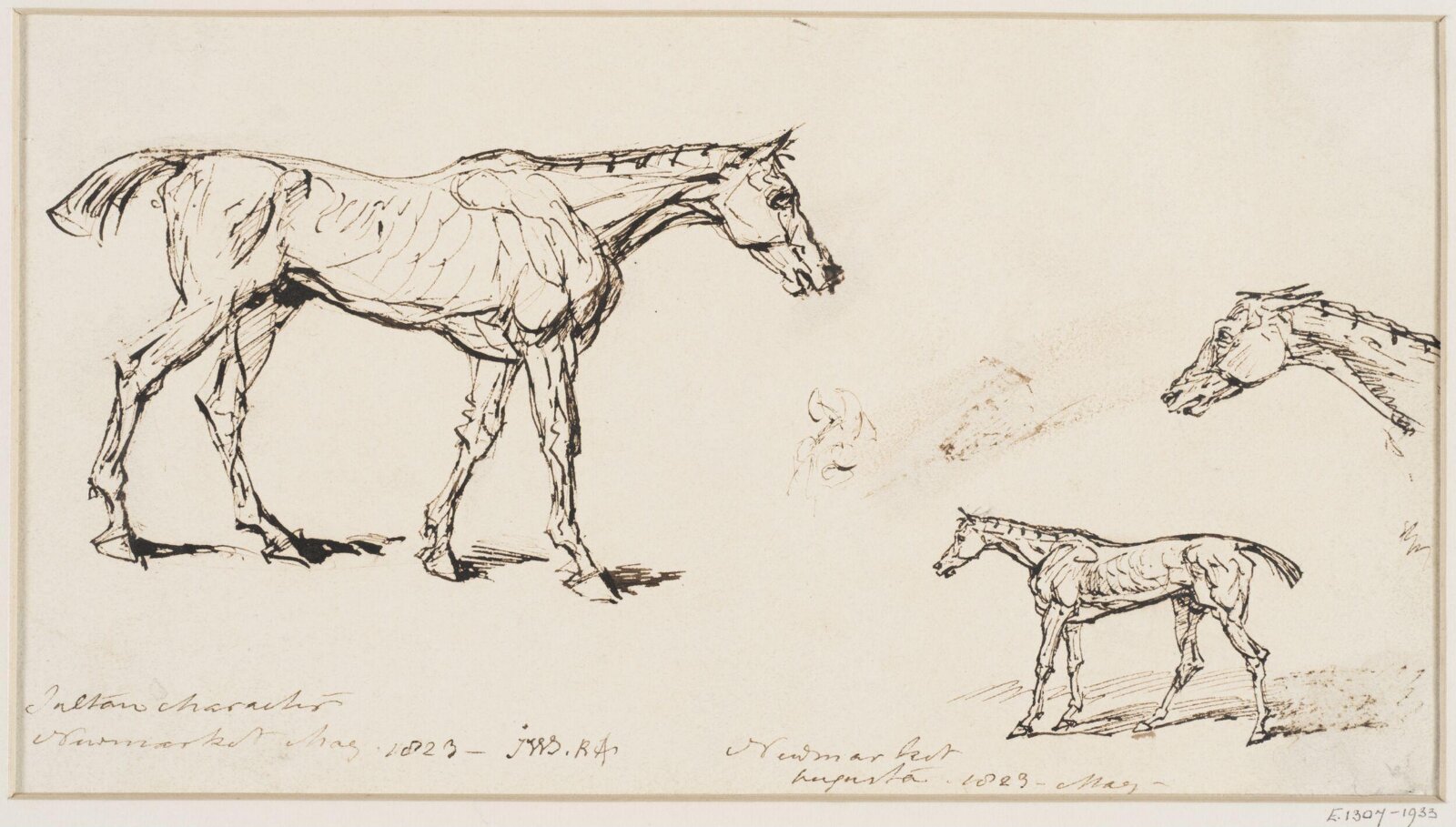 Drawing, James Ward, May 1823