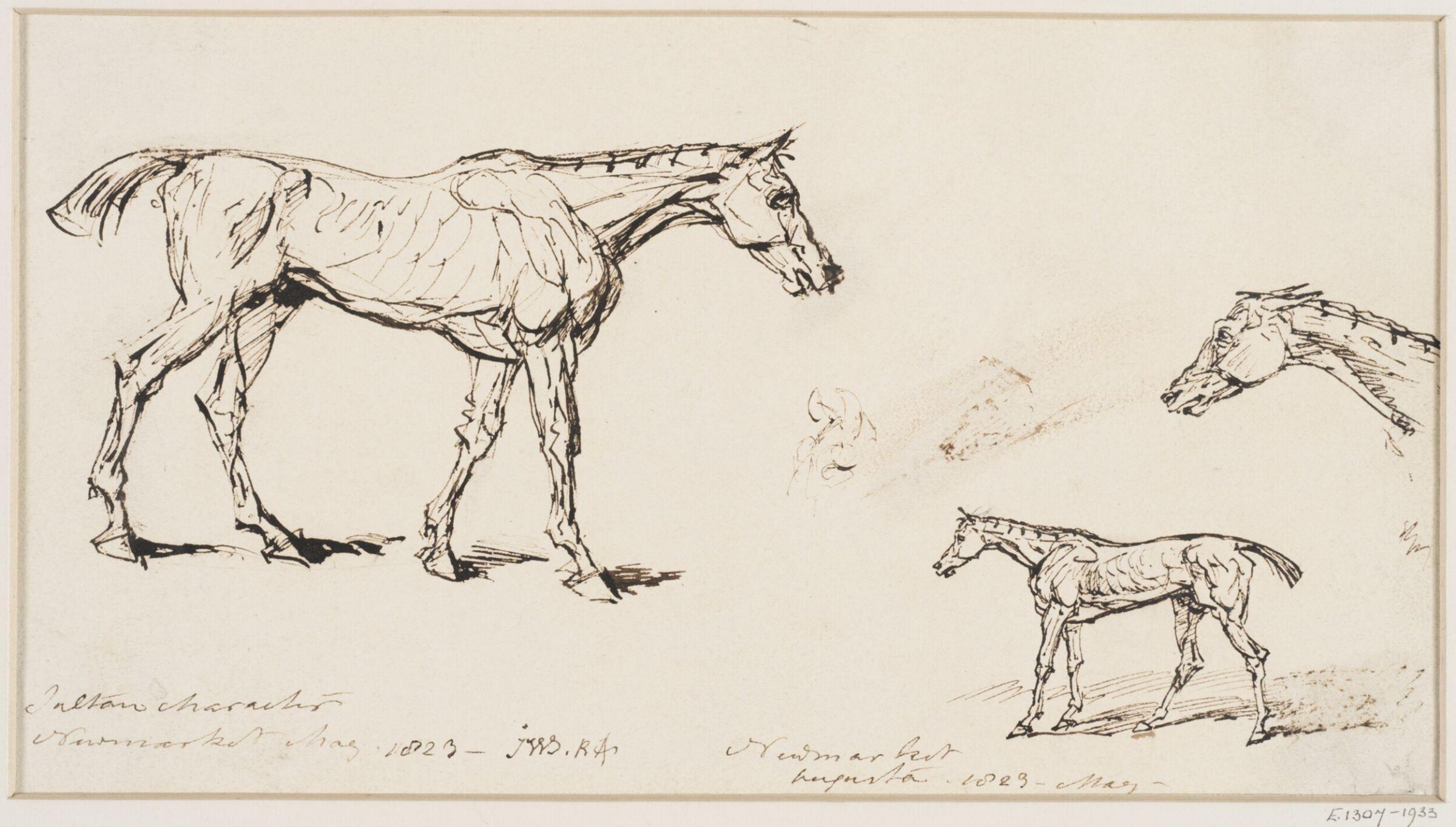 Drawing, James Ward, May 1823