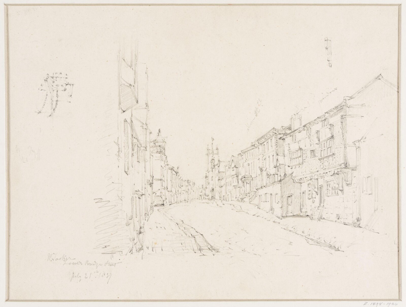 Lower Bridge Street, Chester, William H. Tasker, 21 июля 1827
