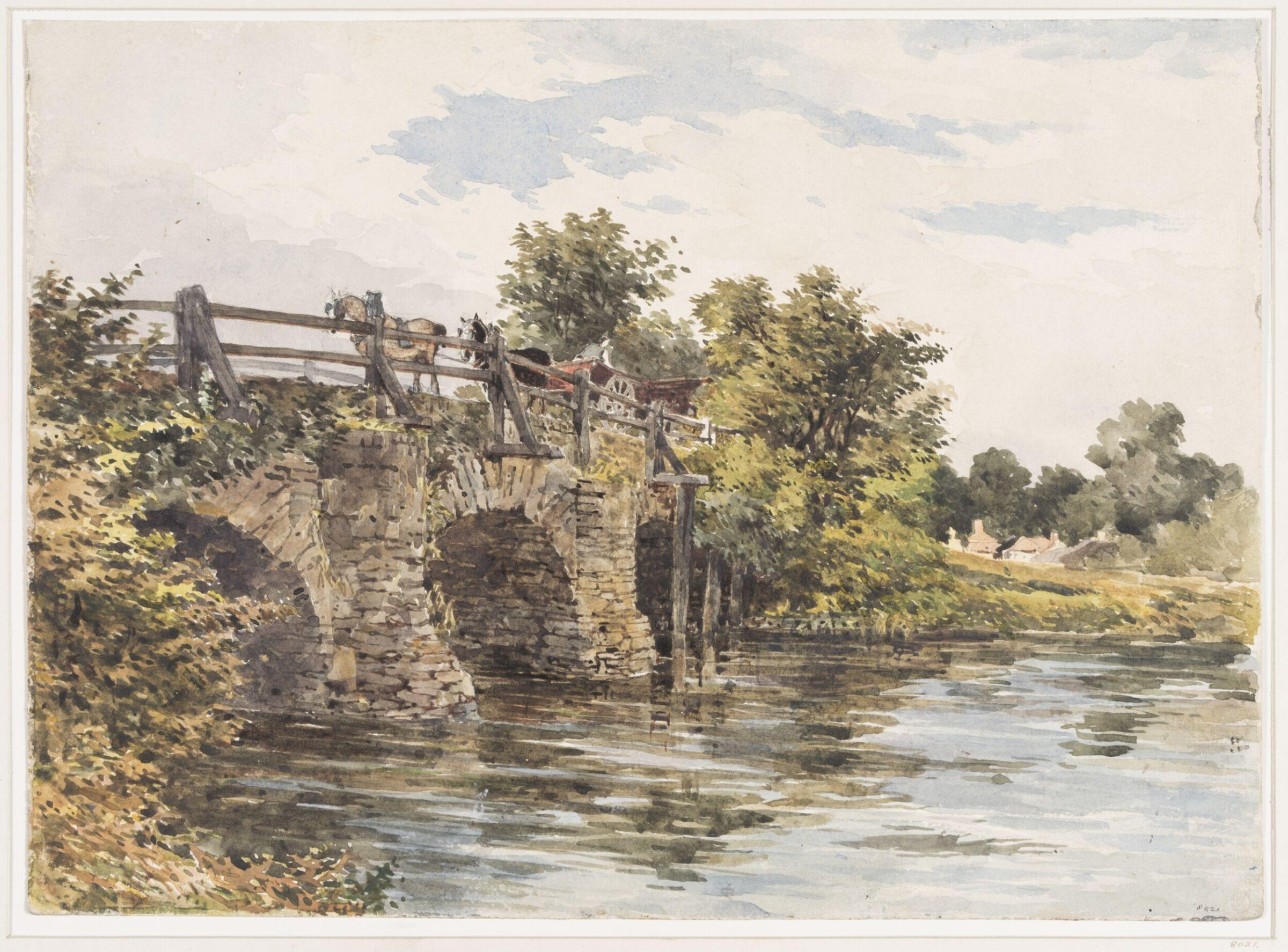 Mill Mead, Guildford, Charles Claude Pyne, mid 19th century
