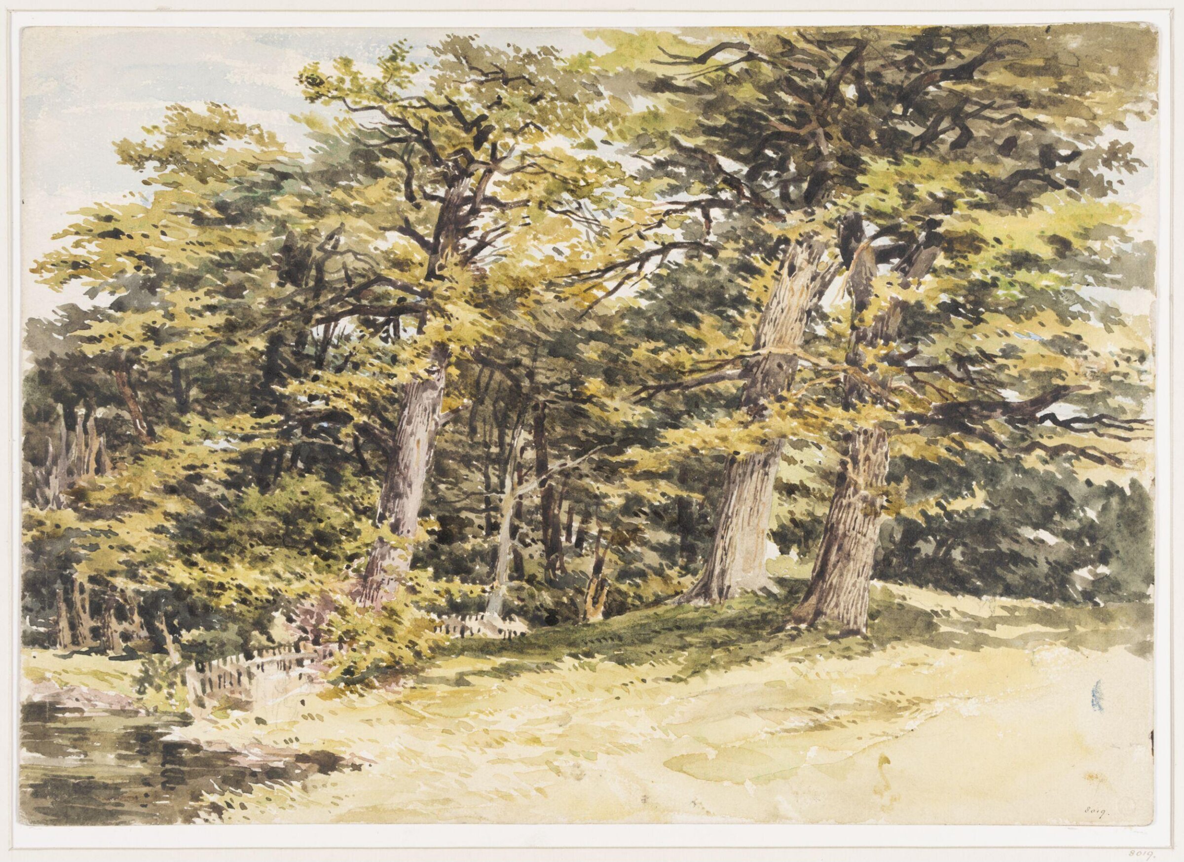 Stoke Park, Guildford, Charles Claude Pyne, mid 19th century