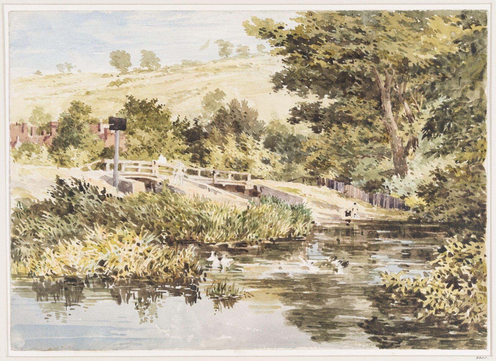 Mill Mead, Guildford, Charles Claude Pyne, mid 19th century