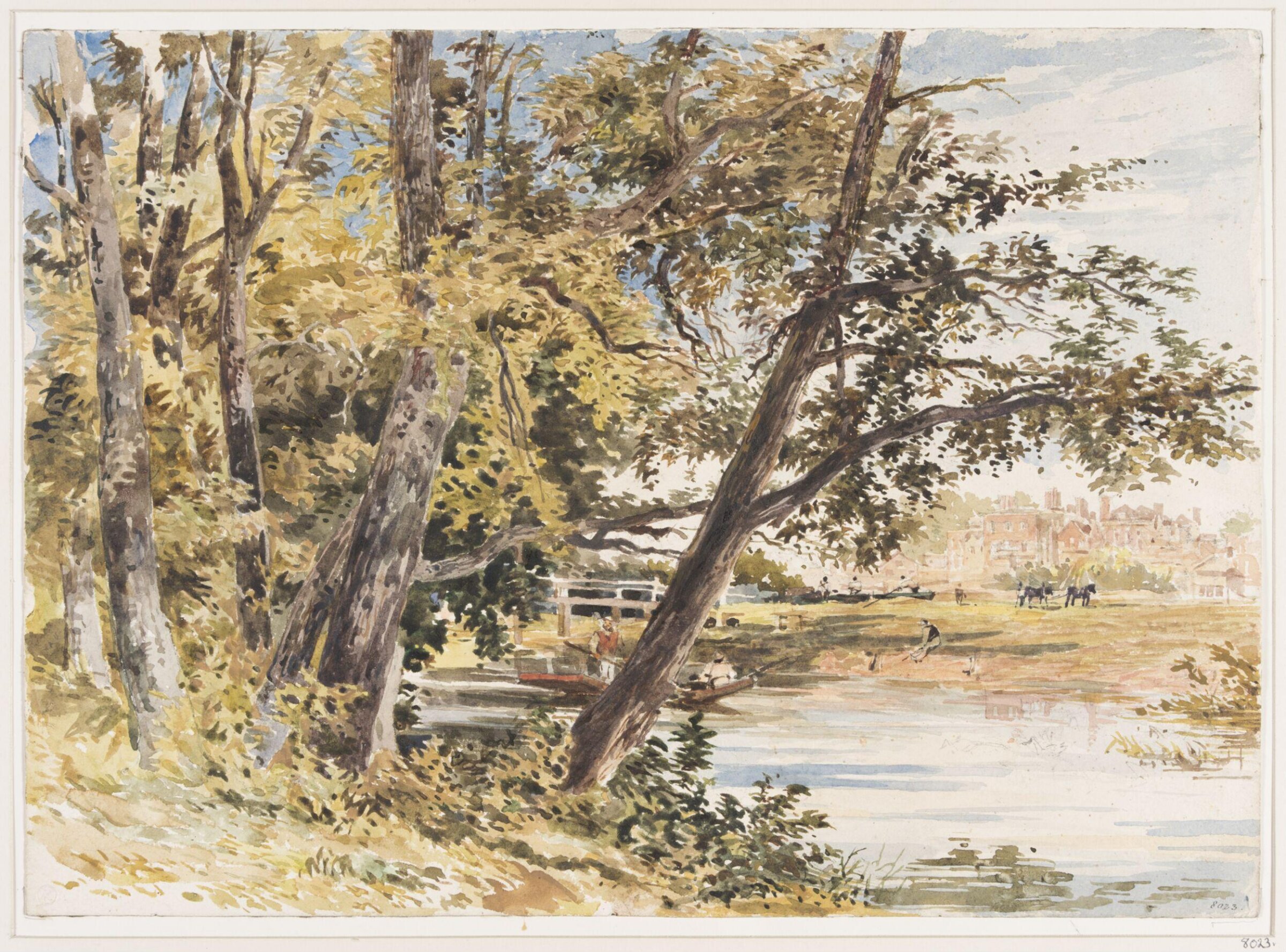 Eashing, near Godalming, Charles Claude Pyne, mid 19th century