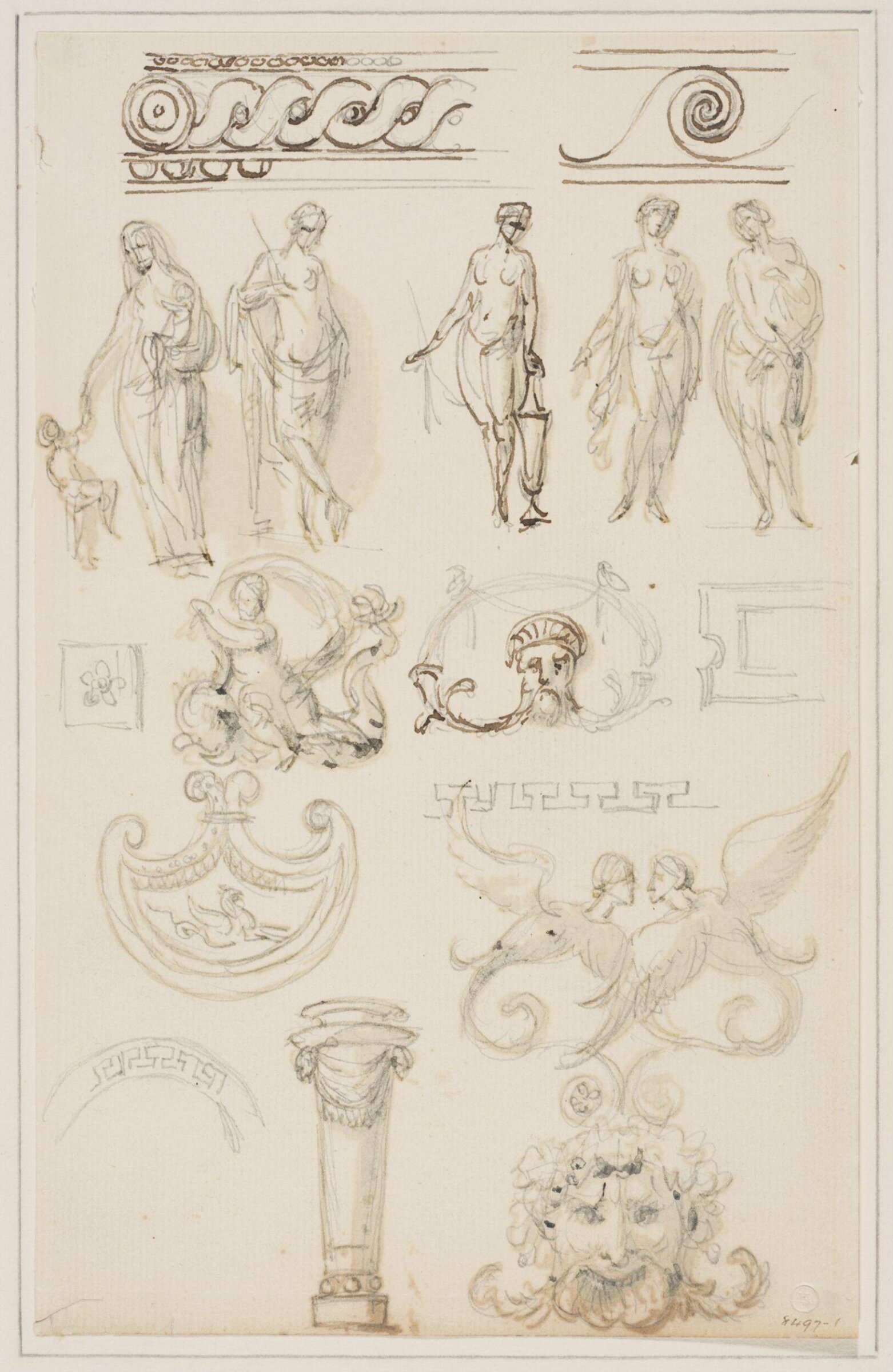 Drawing, James Thornhill, c. 1695-1734