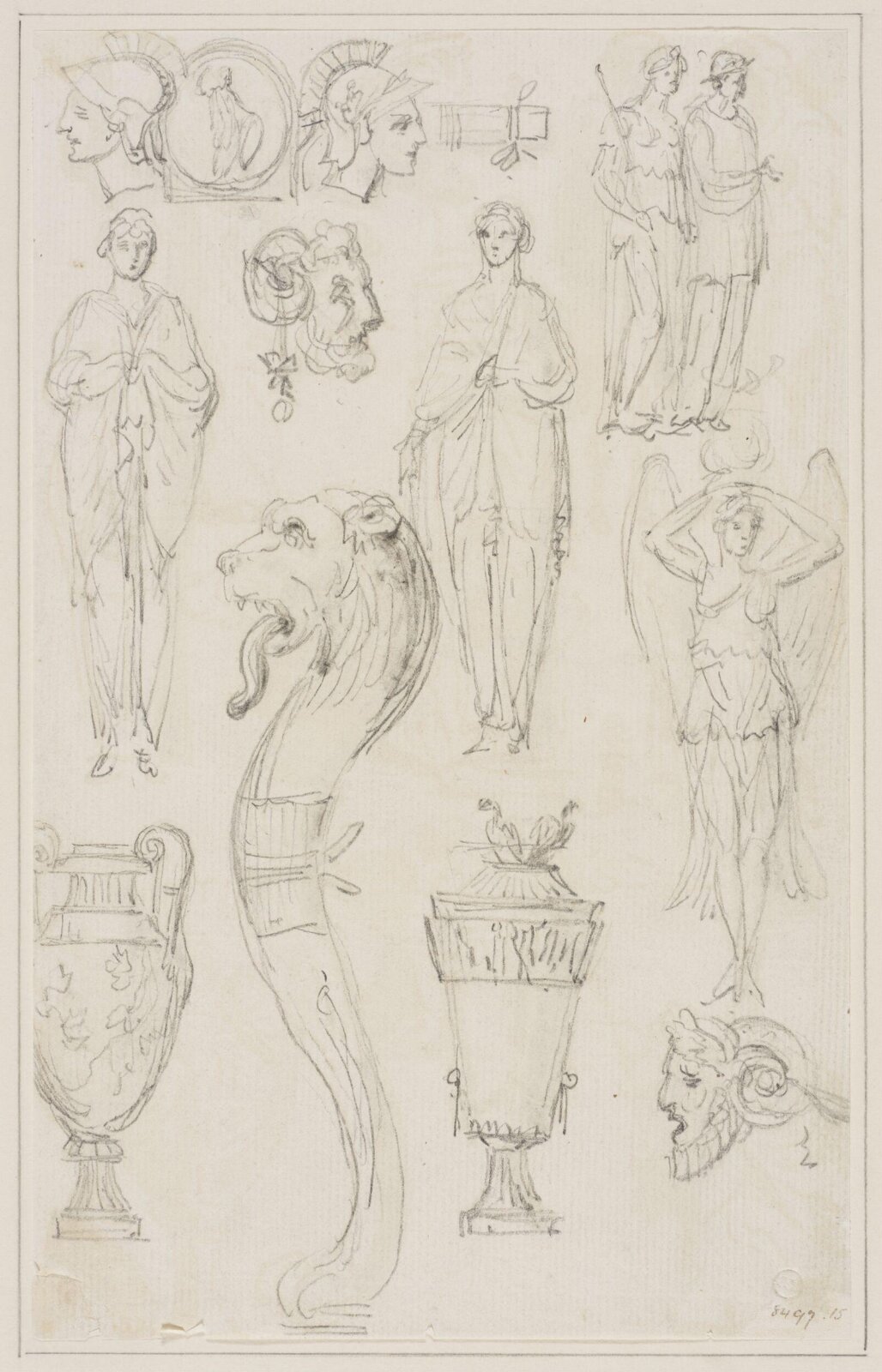 Drawing, James Thornhill, c. 1695-1734