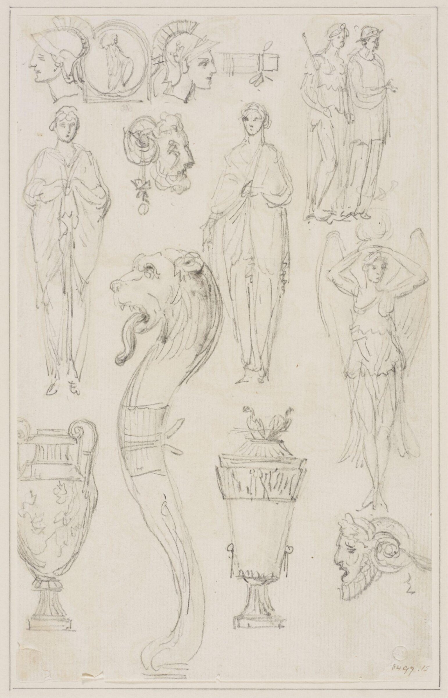 Drawing, James Thornhill, c. 1695-1734