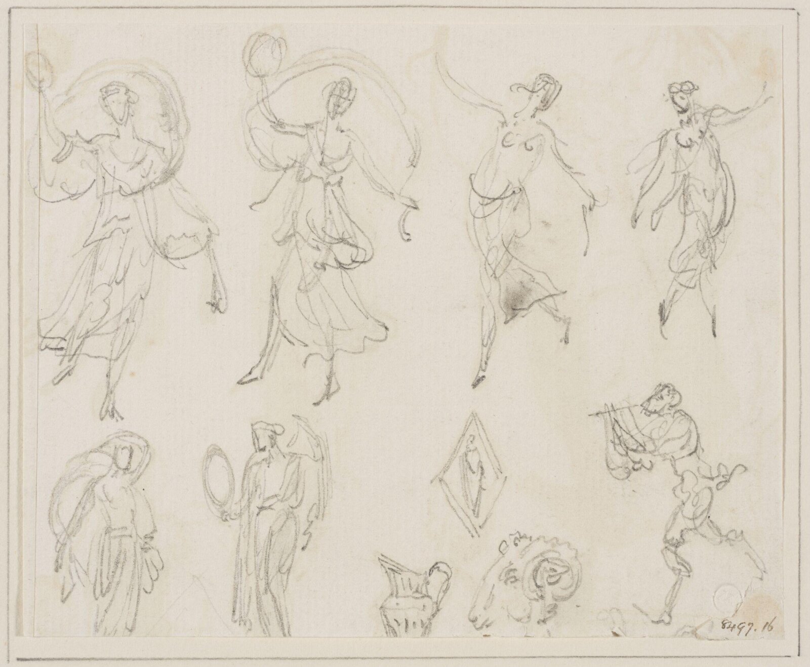 Drawing, James Thornhill, c. 1695-1734