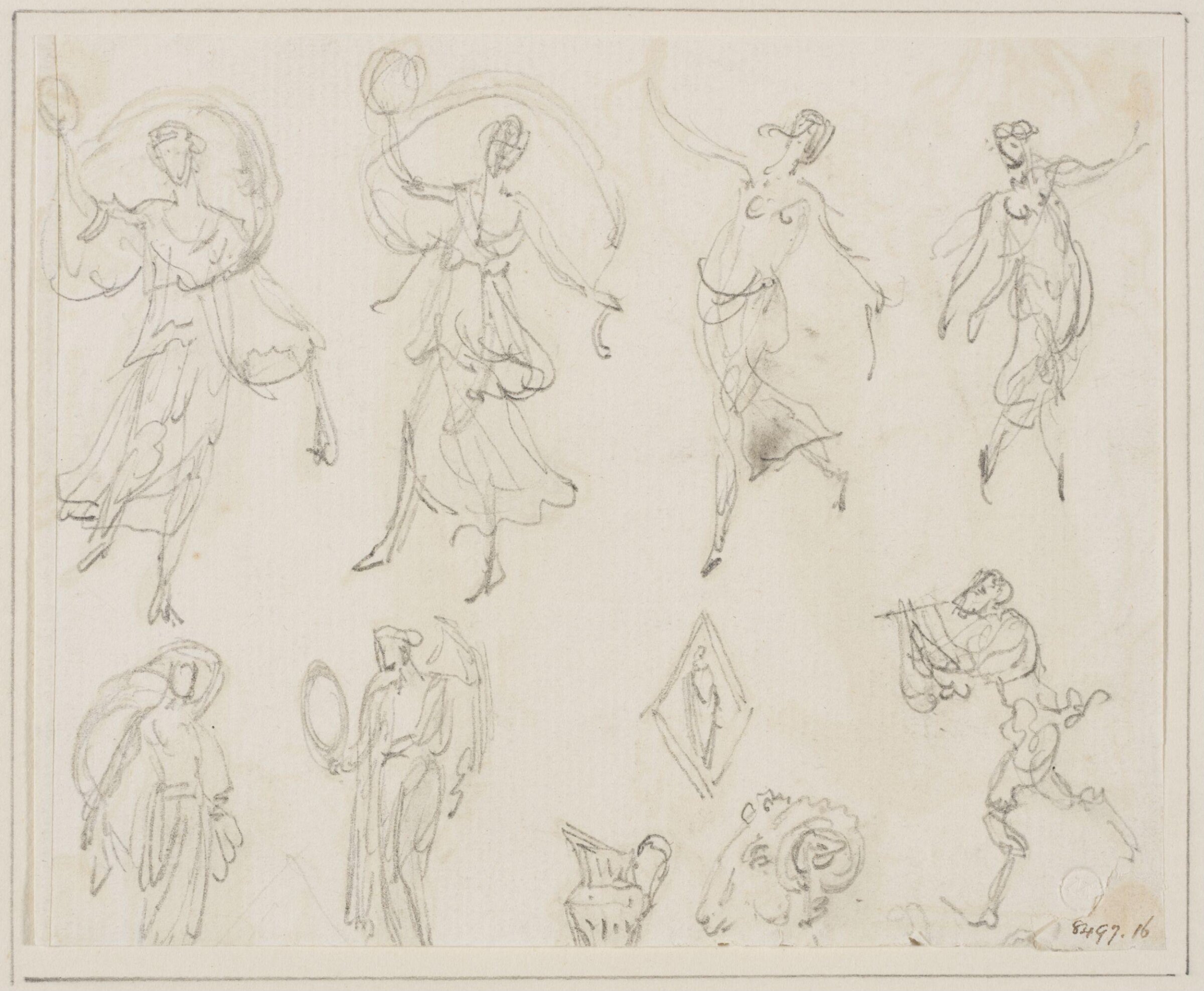 Drawing, James Thornhill, c. 1695-1734