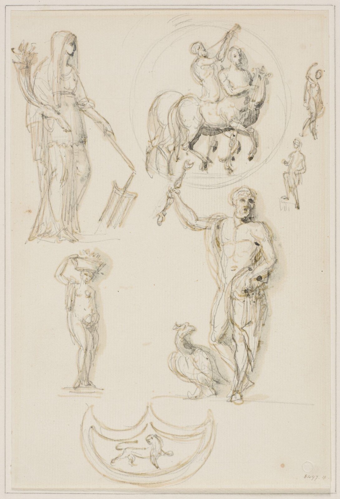Drawing, James Thornhill, c. 1695-1734