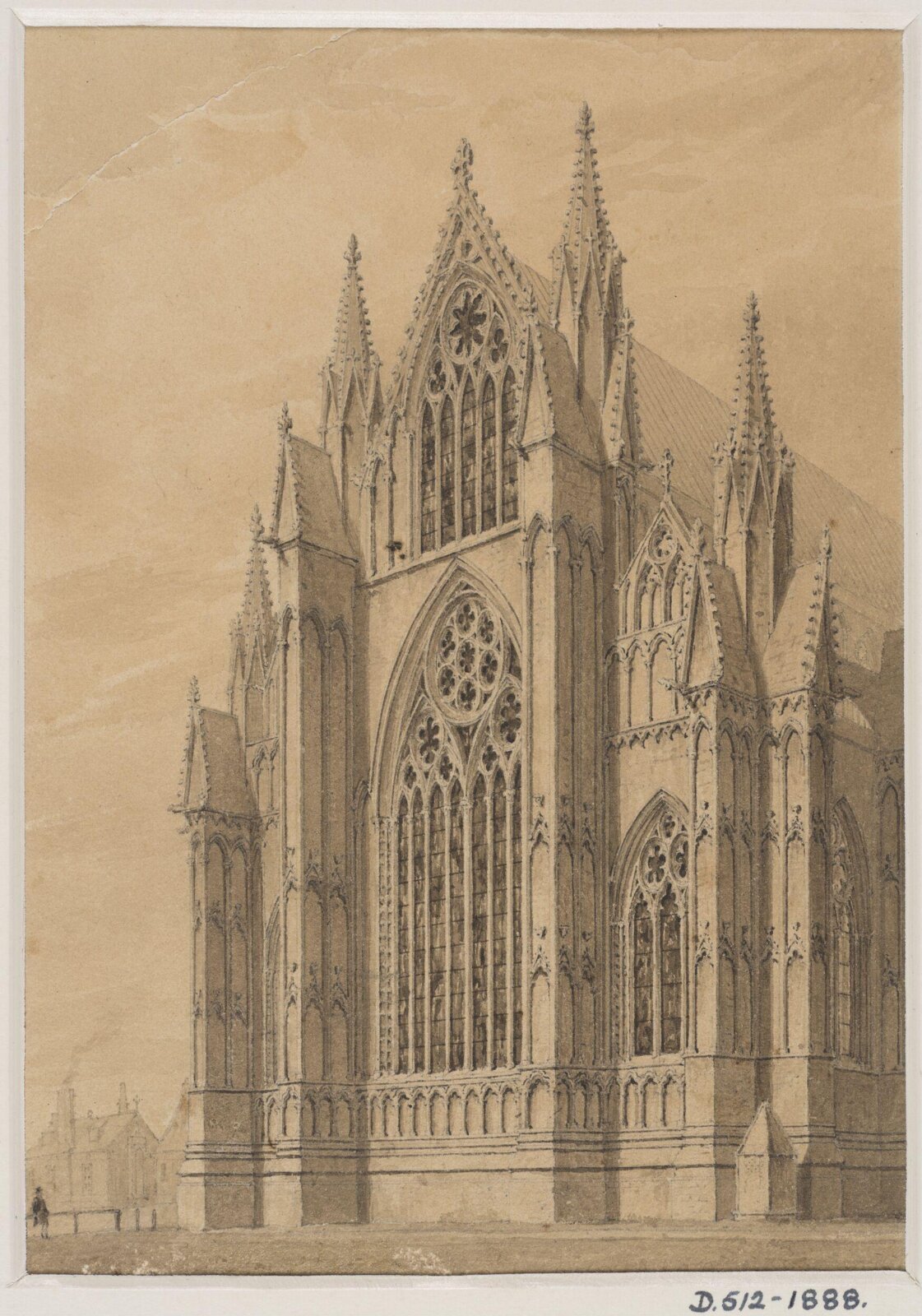 Topographical drawing, Pugin, 1819
