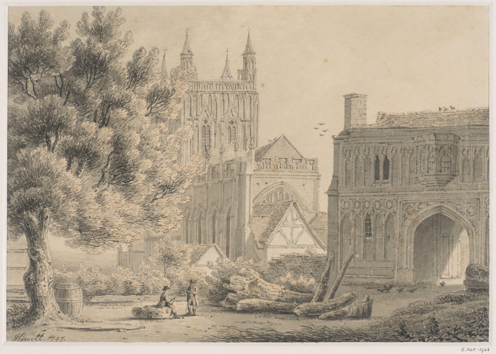 Drawing, Powell, 1797