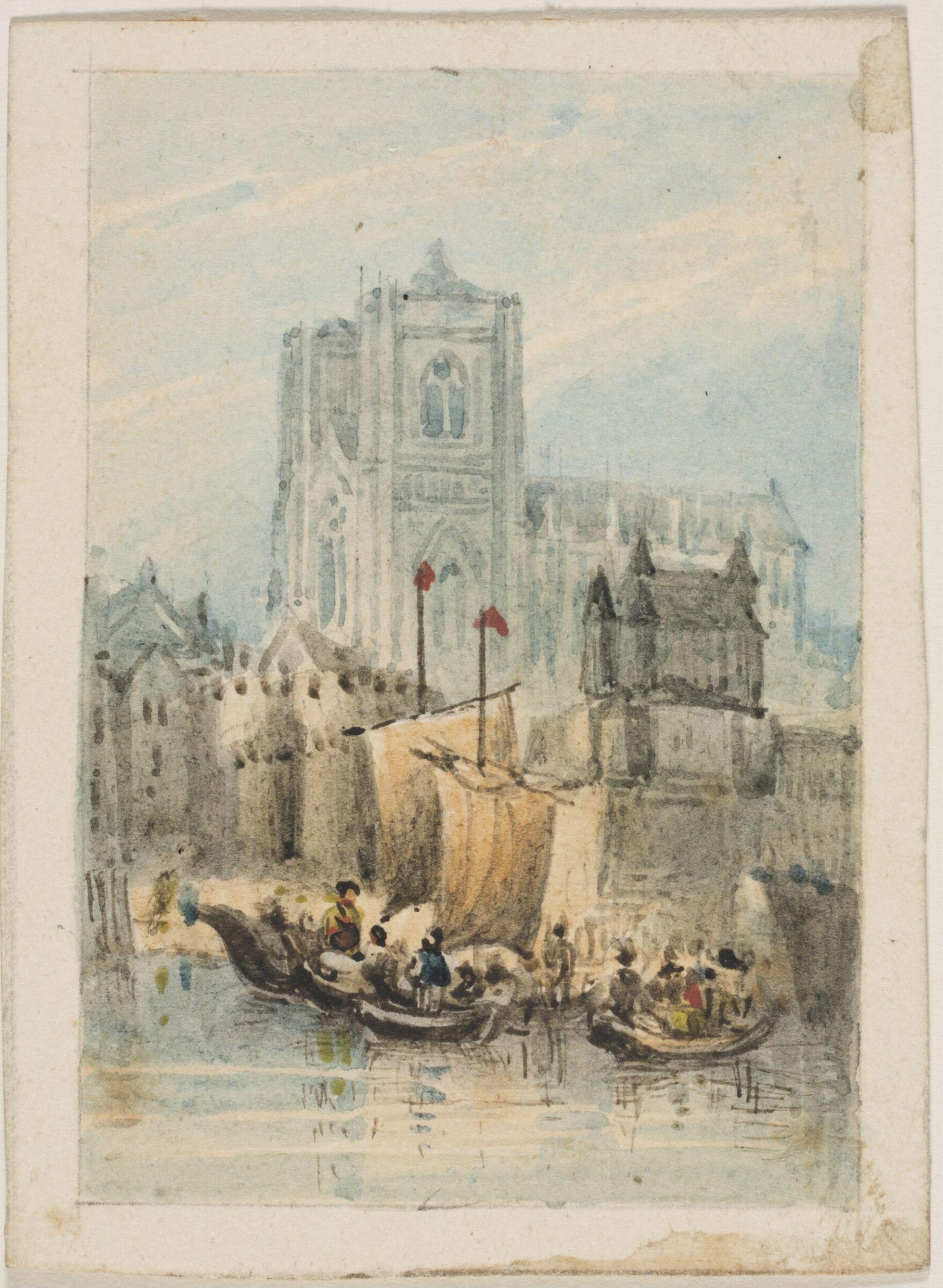 Drawing, Prout, 1783-1852