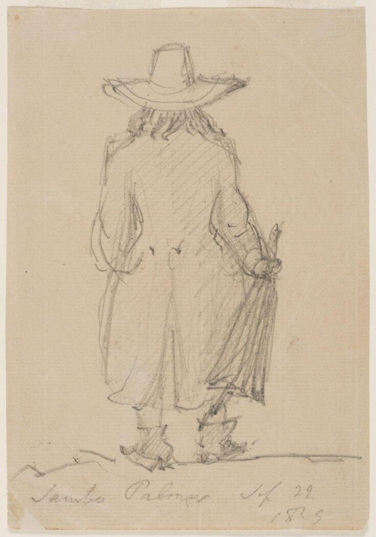 Caricature portrait of Samuel Palmer top image