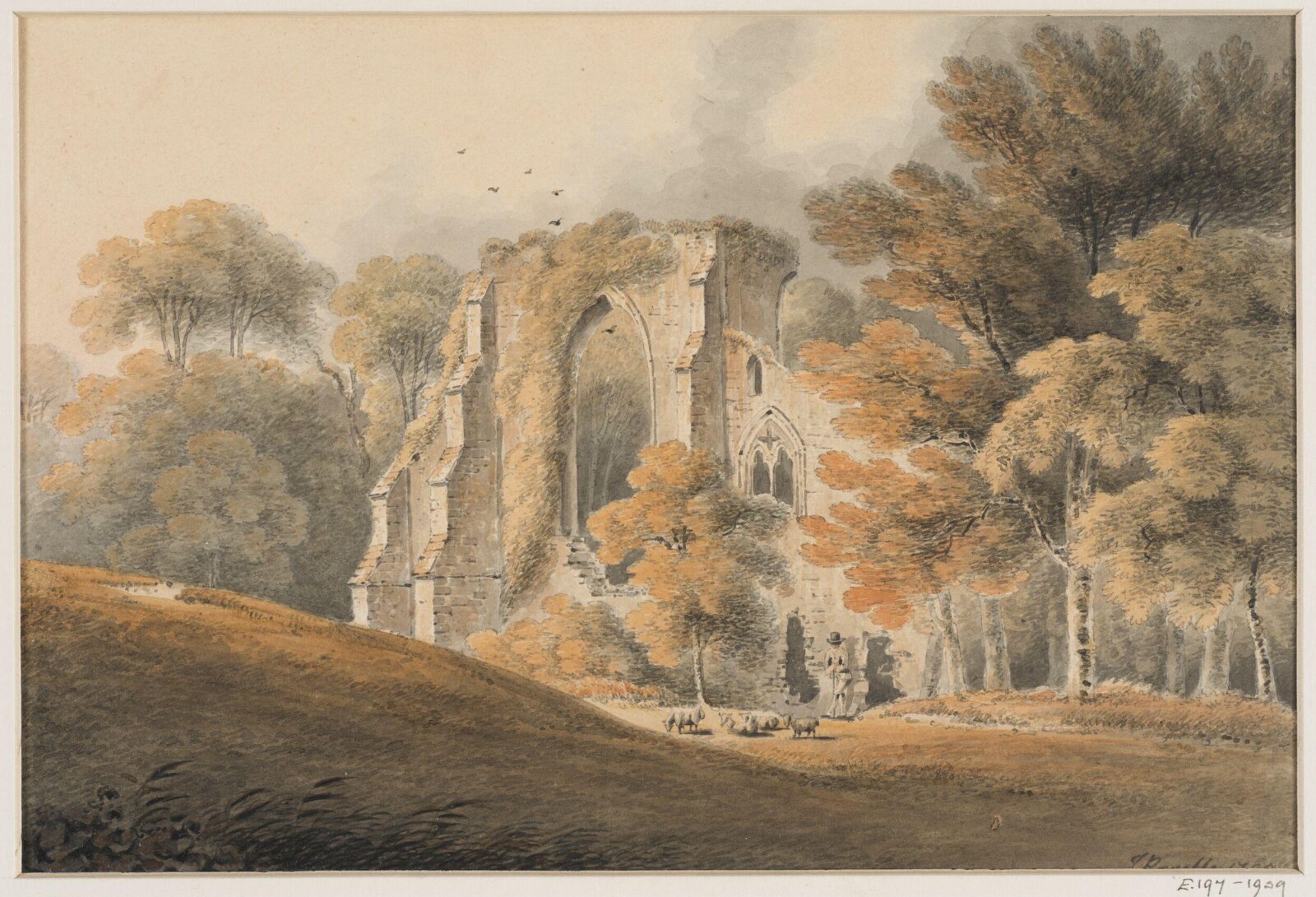 Drawing, Joseph Powell, 1799