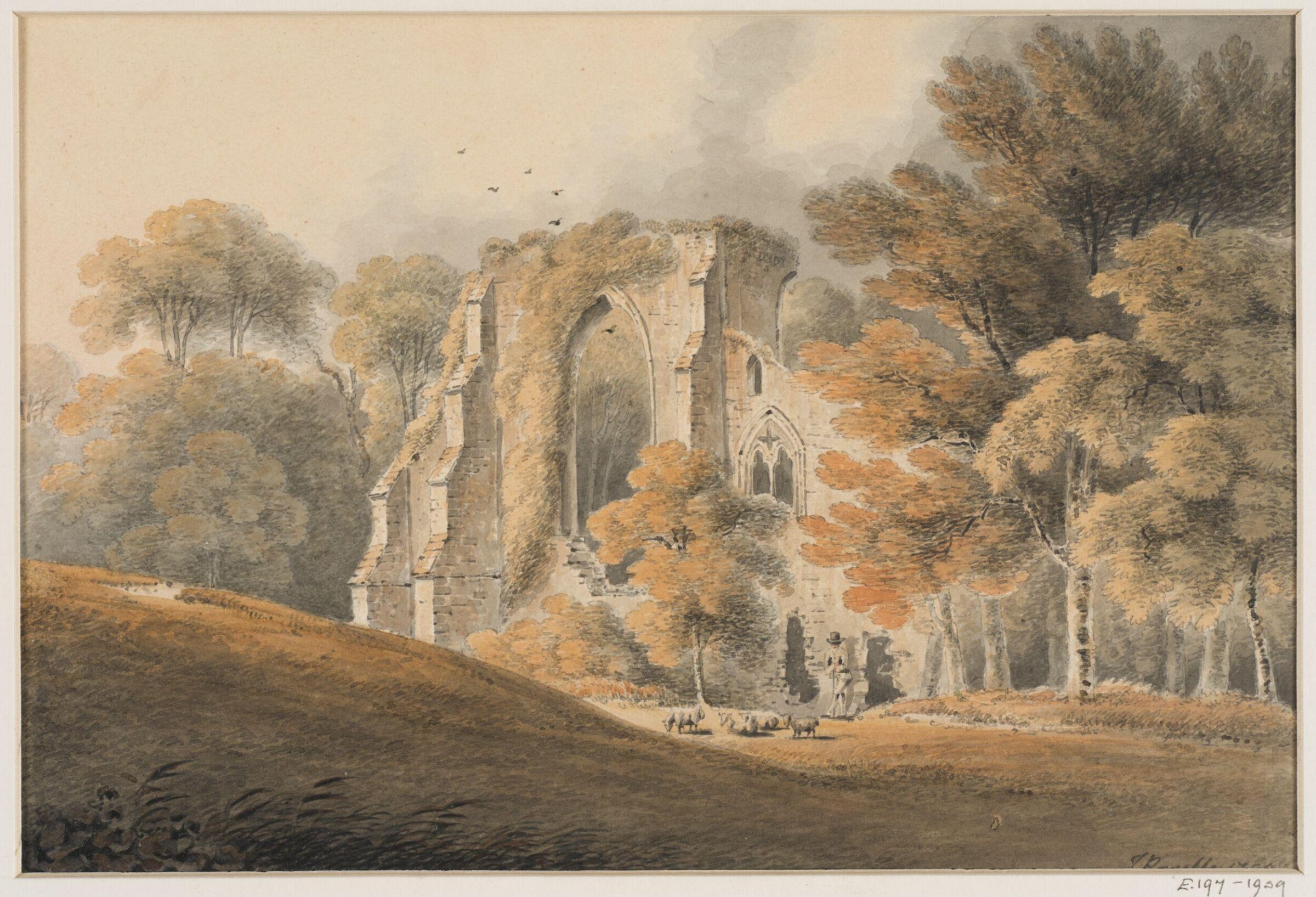 Drawing, Joseph Powell, 1799