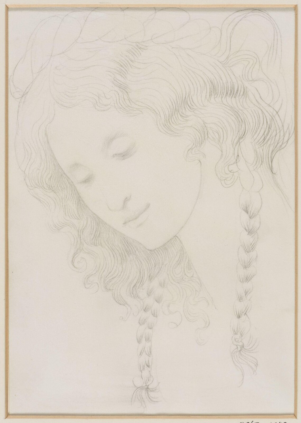 Drawing, William Blake Richmond, late 19th century