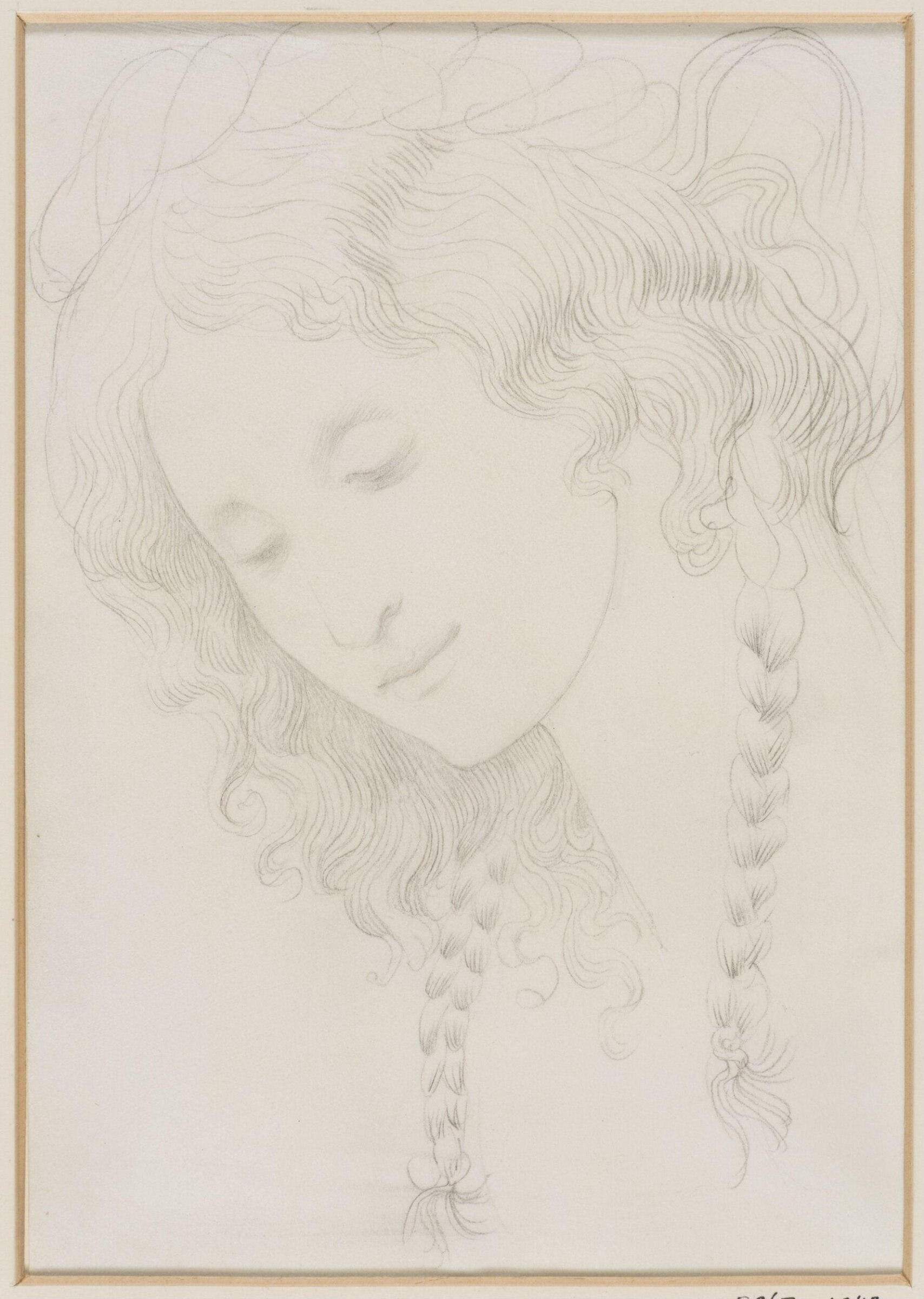 Drawing, William Blake Richmond, late 19th century